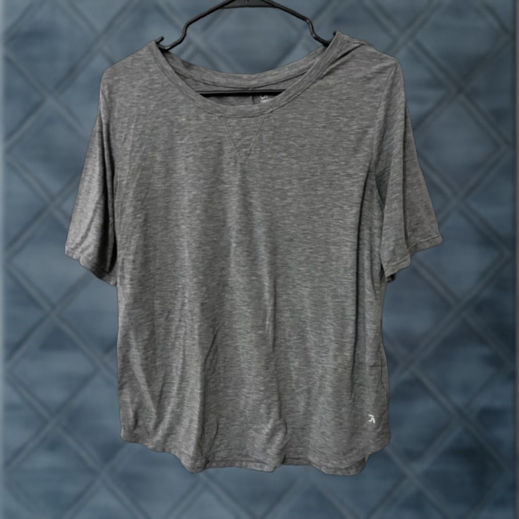 Vintage GAP FIT Women Gray Short Sleeve T-Shirt M Regular Spring Size M / US 6-8 / IT 42-44 - 1 Thumbnail