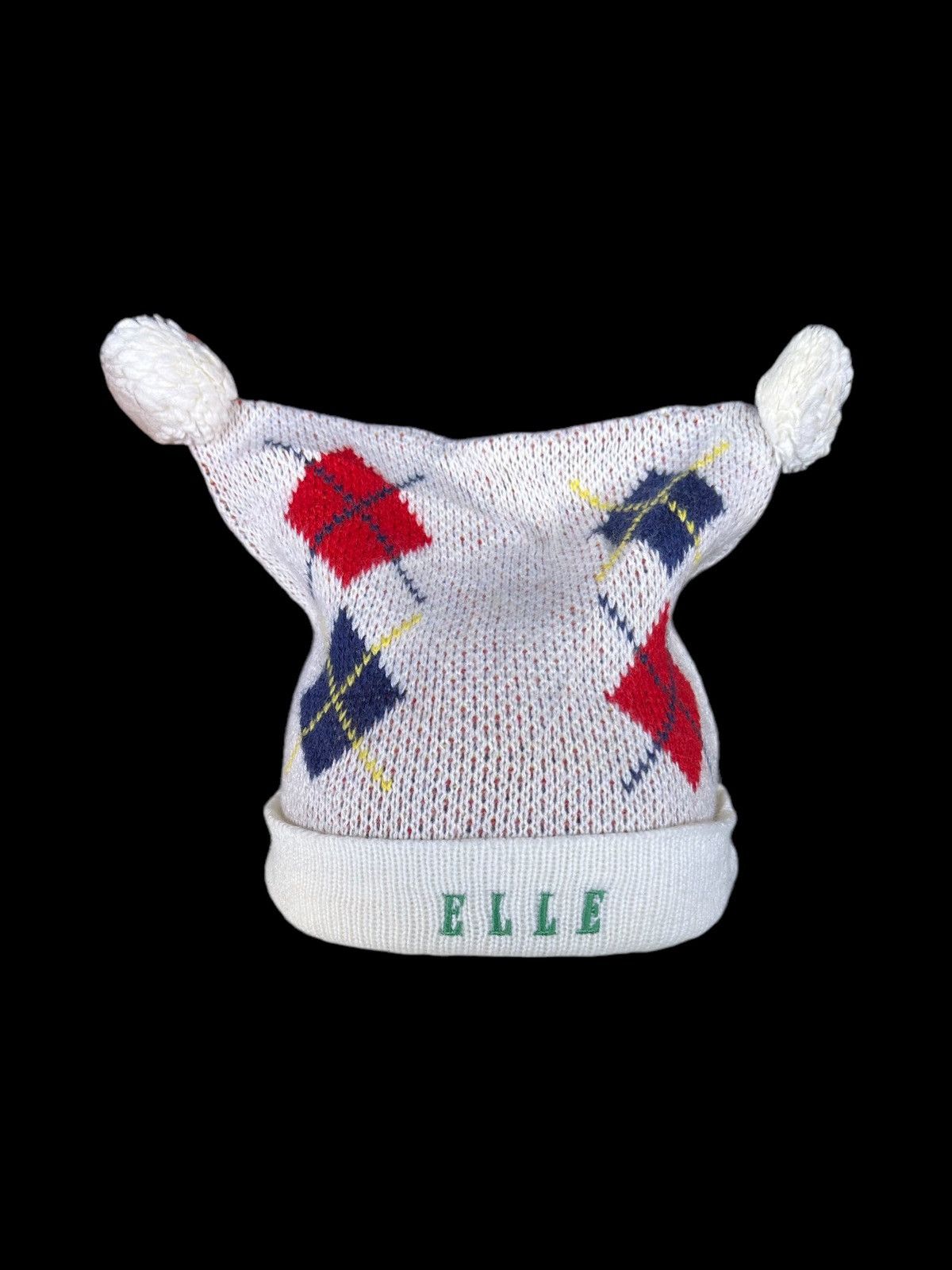 Japanese Brand × Kapital × Vintage ELLE BUNNY HORN DEVIL knitt Beanie Hats☠️☠️ Size ONE SIZE - 1 Thumbnail