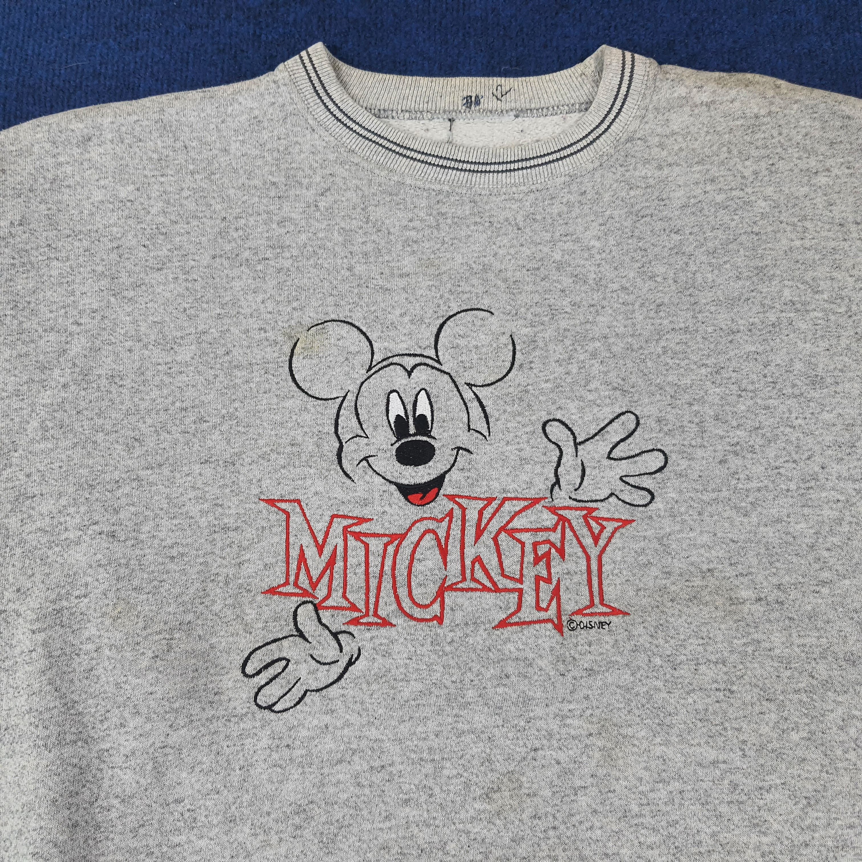 Disney Vintage Disney Mickey Mouse Sweatshirt C236N9 Size US L / EU 52-54 / 3 - 2 Thumbnail