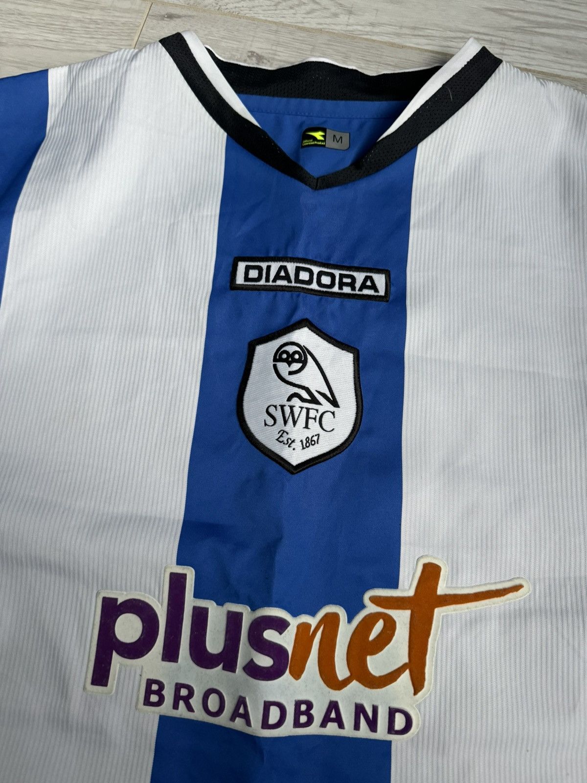 Diadora × Vintage VINTAGE Soccer Jersey Sheffield Wednesday 2005 home shirt Size US M / EU 48-50 / 2 - 3 Thumbnail