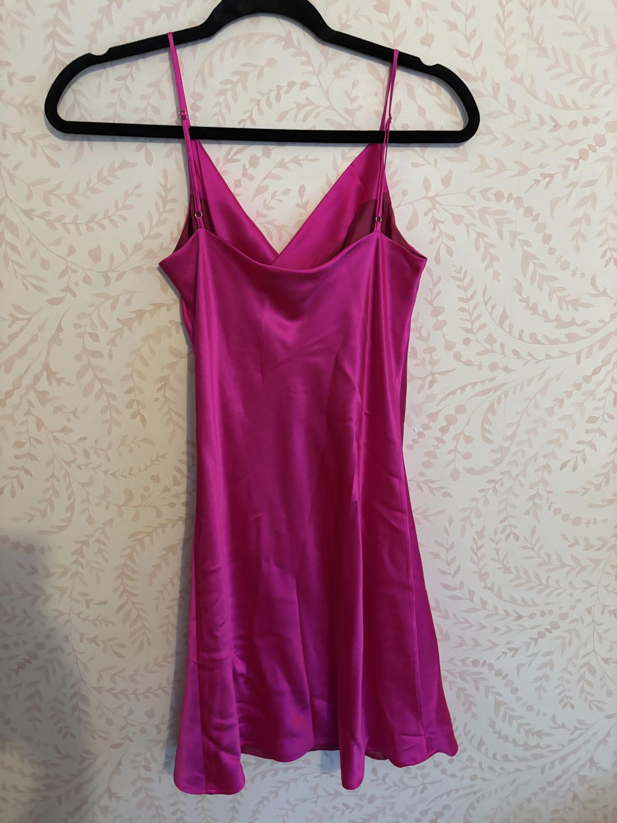 Other GENERATION LOVE Satin Pink Silk Dress with Spaghetti Straps Size S / US 4 / IT 40 - 5 Thumbnail