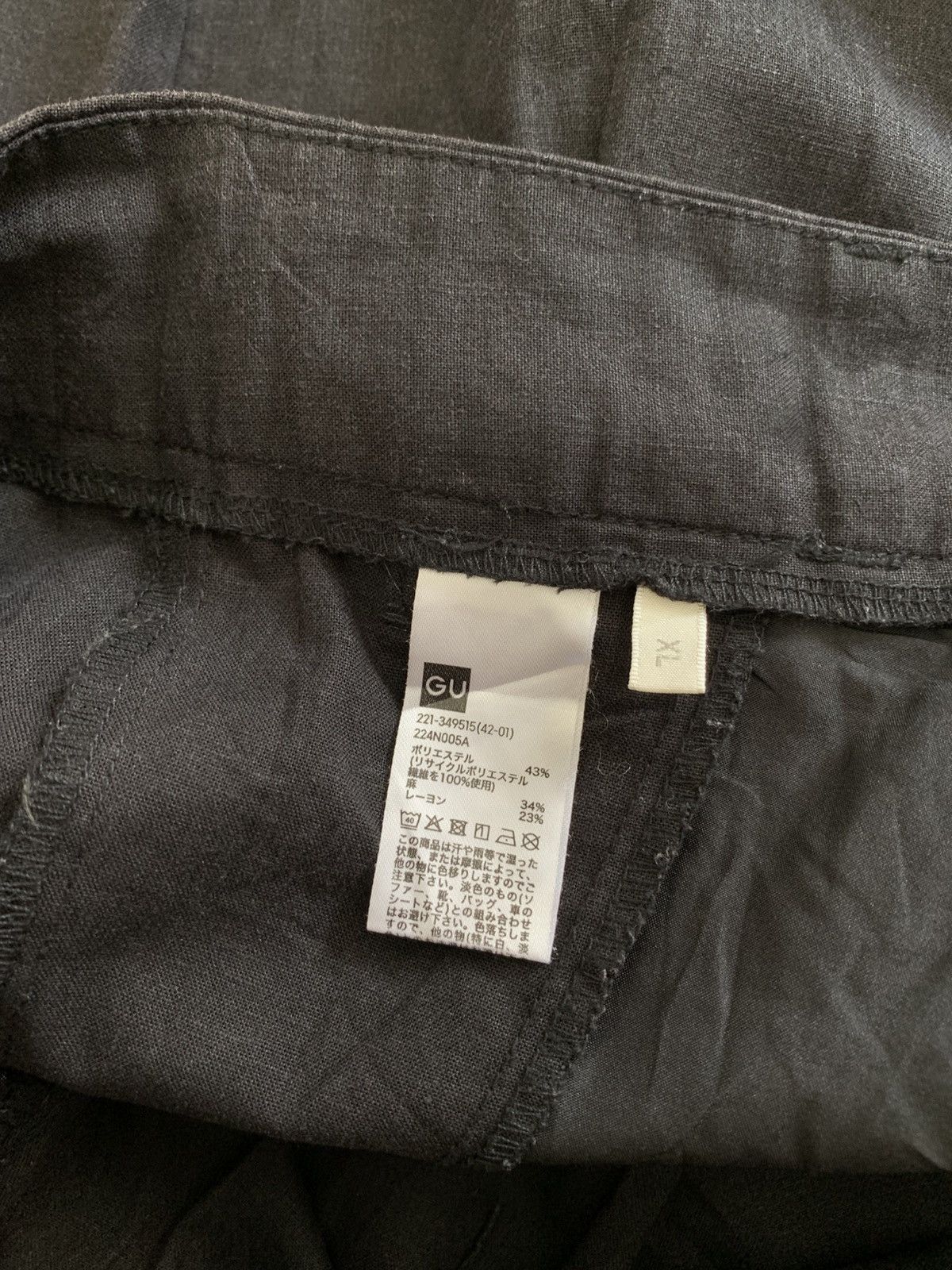 Yohji Yamamoto Global Uniqlo Pleated Linen Wide Leg Pants Size US 30 / EU 46 - 5 Thumbnail