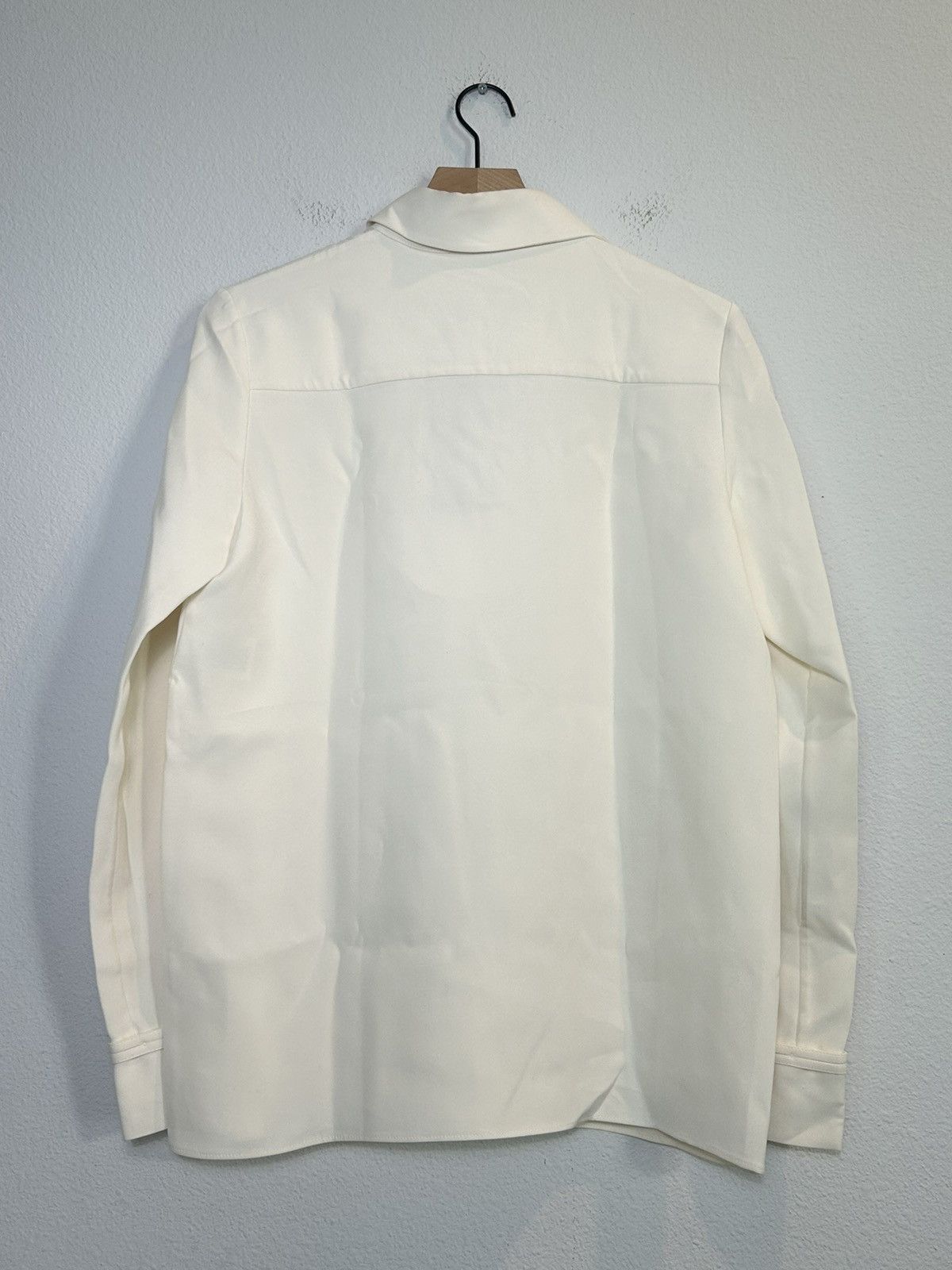 Gabriela Hearst Silk Leather Lace Up Shirt Size M / US 6-8 / IT 42-44 - 3 Thumbnail
