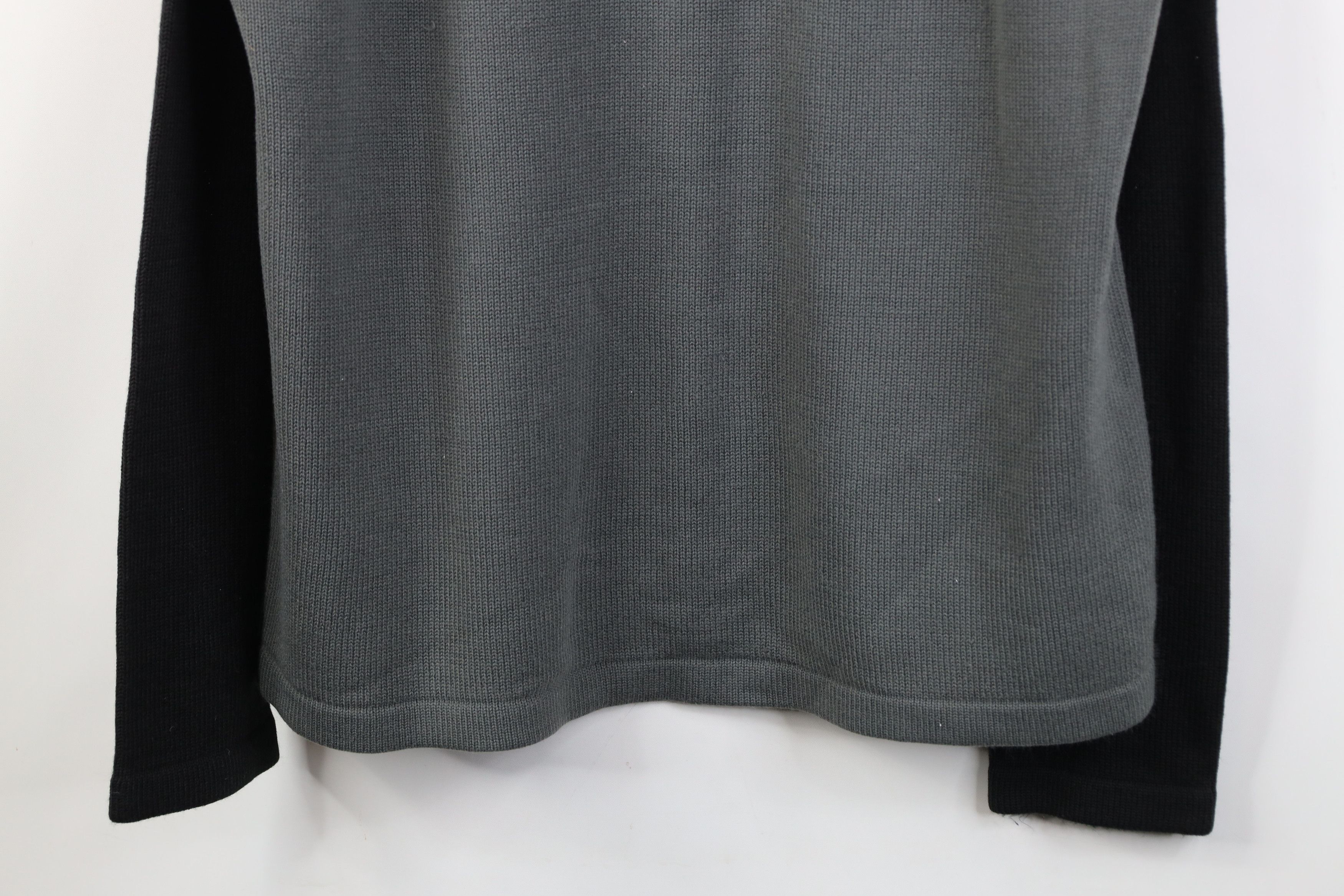 Vintage Vintage 90s Y2K Streetwear Ribbed Knit Crewneck Sweater Size US XL / EU 56 / 4 - 3 Thumbnail