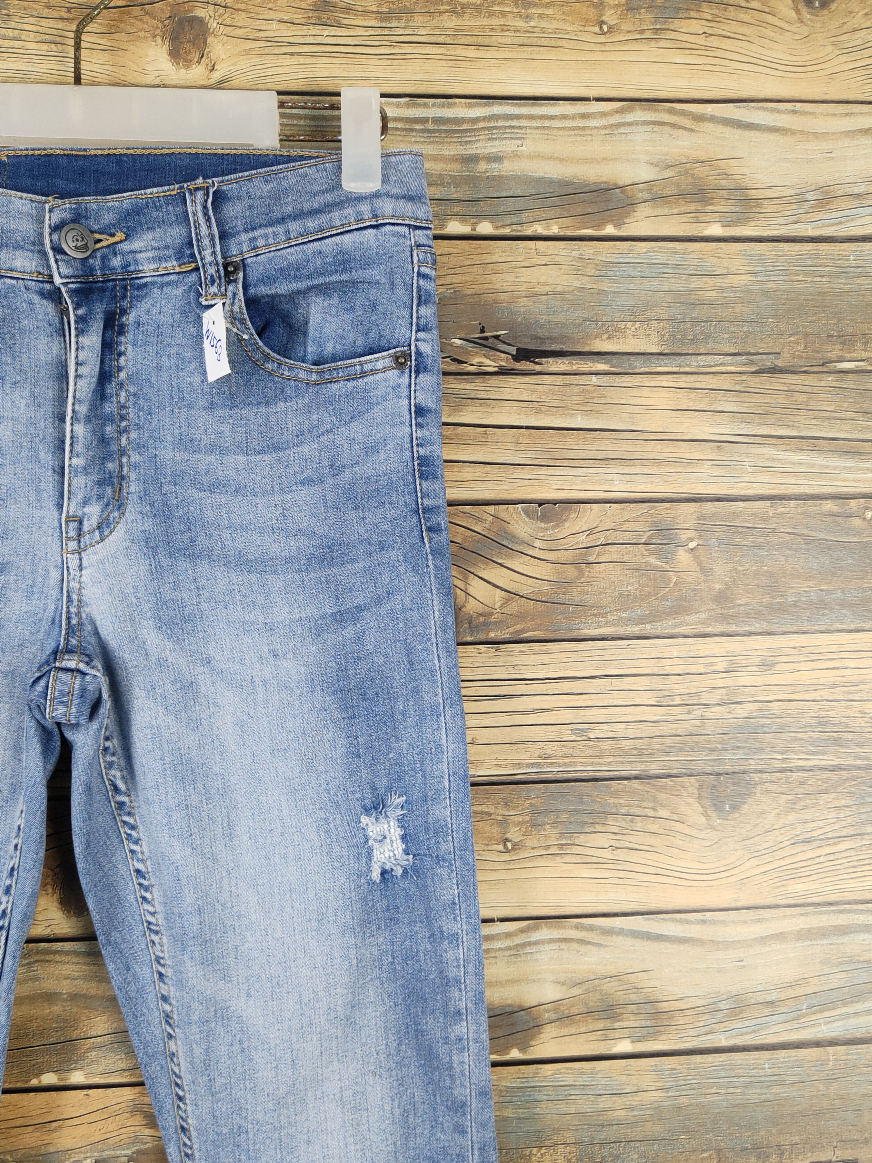 Cheap Monday Cheap Monday Blue Distressed Ripped denim Jeans #W1563 Size US 27 - 5 Thumbnail