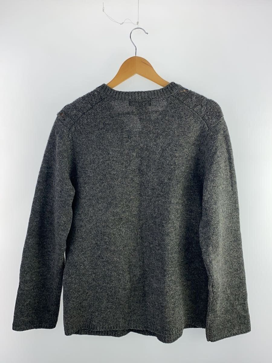 Comme des Garcons × Comme des Garcons Homme Deux Cable Knit Patchwork Pattern Wool Knit Sweater Size US S / EU 44-46 / 1 - 2 Thumbnail