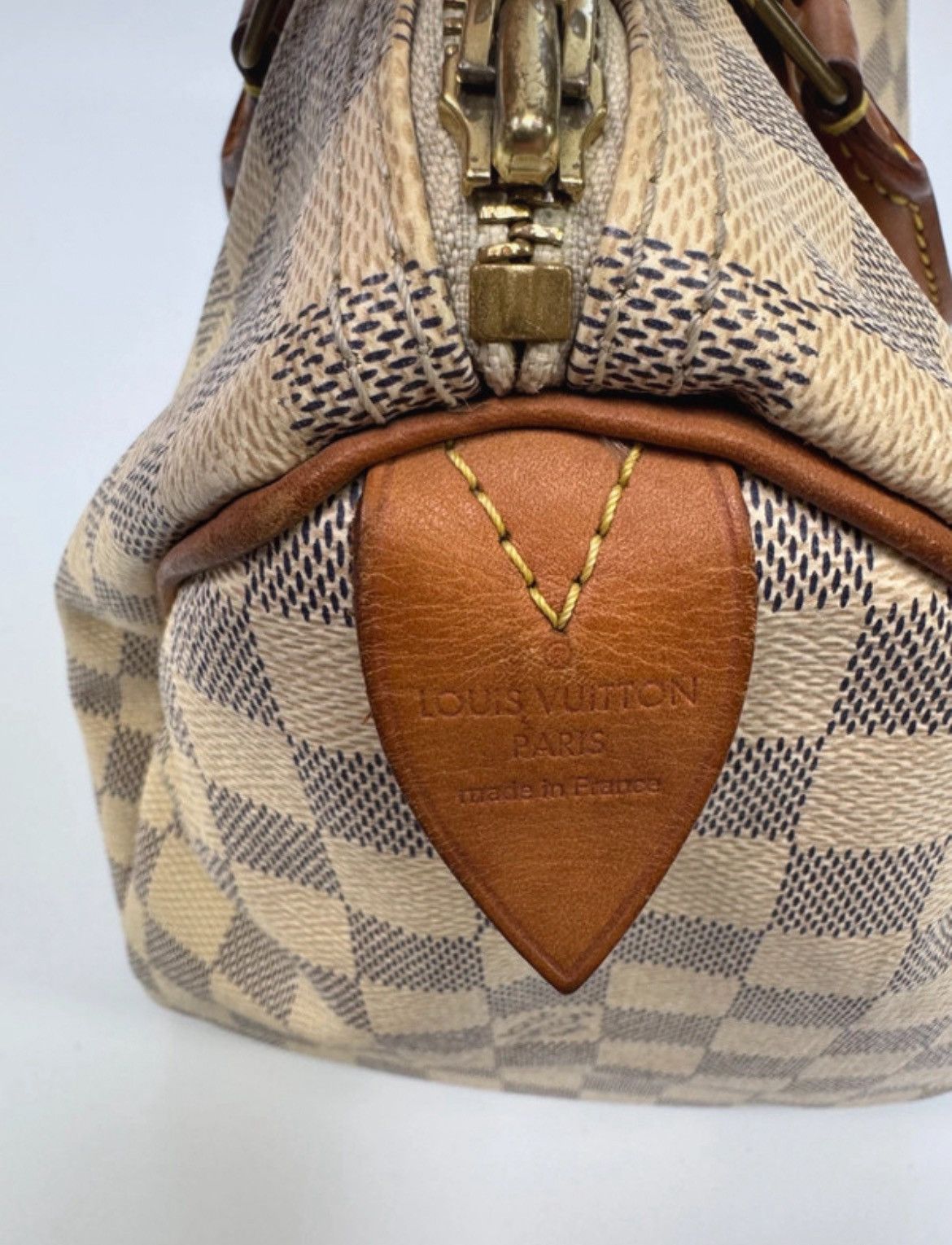 Louis Vuitton Louis Vuitton Speedy bag - Damier Azur Size ONE SIZE - 12 Thumbnail