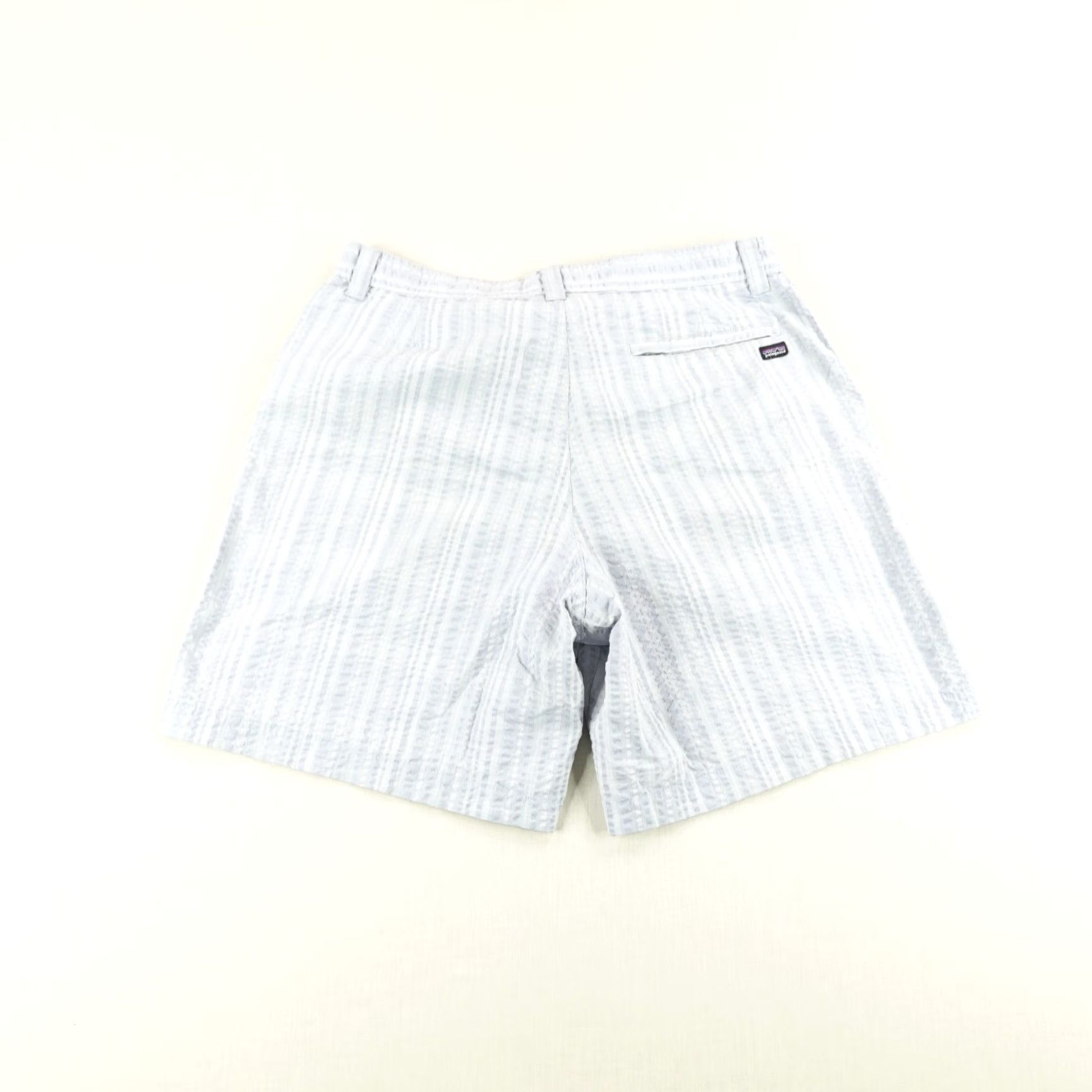 Patagonia Patagonia Shorts Mens 32 Blue Plaid Chino Casual Travel Workwear Cotton Polyester Breathable Pockets Logo Regular 8 in Inseam Mens Size US 33 - 4 Thumbnail