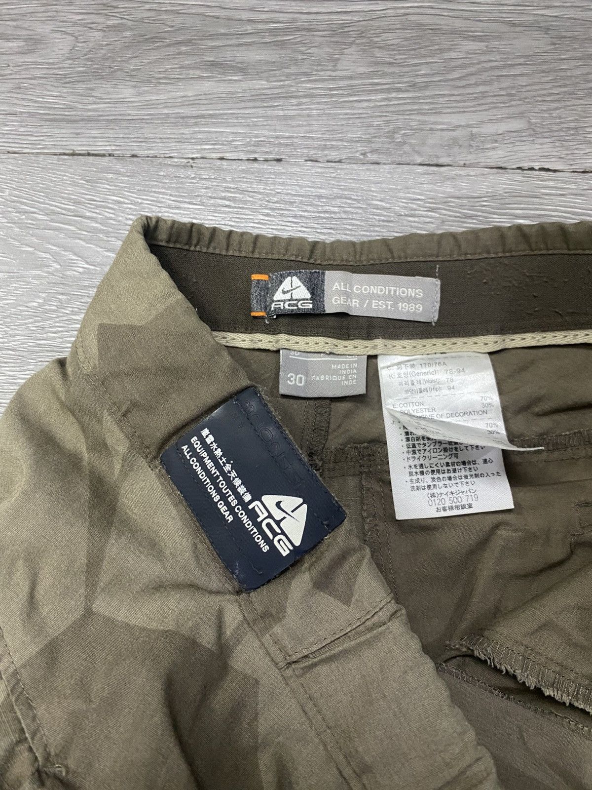 Nike ACG NIKE ACG UTILITY PANTS Size US 30 / EU 46 - 3 Thumbnail