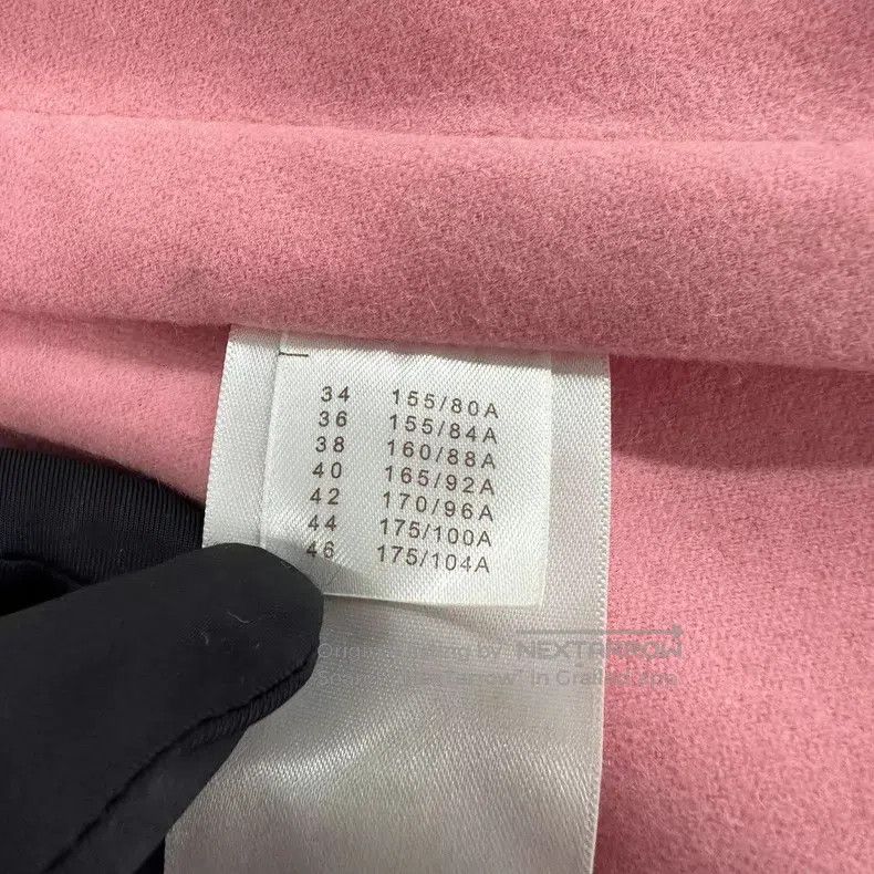 Louis Vuitton Louis Vuitton Pink Long Wool Coat Size XS / US 0-2 / IT 36-38 - 7 Thumbnail