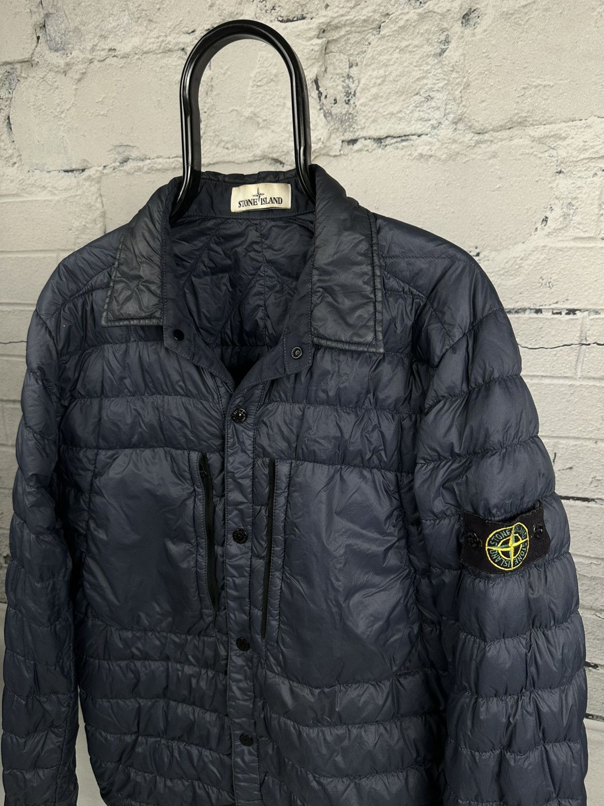 Stone Island Stone Island Garment Dyed Micro Yarn Down Size US XL / EU 56 / 4 - 3 Thumbnail
