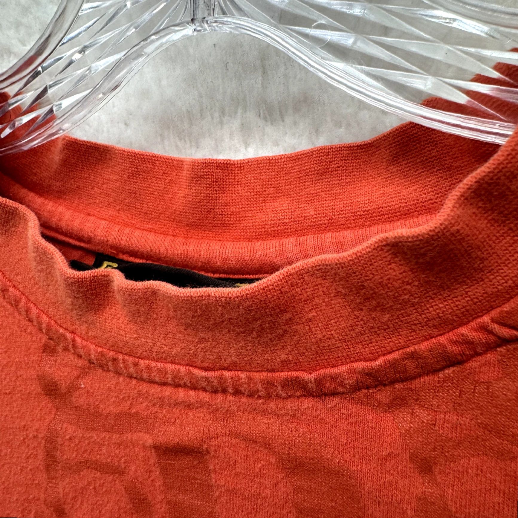 Rocawear VINTAGE Rocawear T-Shirt 3XL Mens Orange Logo Patch Studded Streetwear Graphic Tee Hip Hop Size US XXL / EU 58 / 5 - 7 Thumbnail