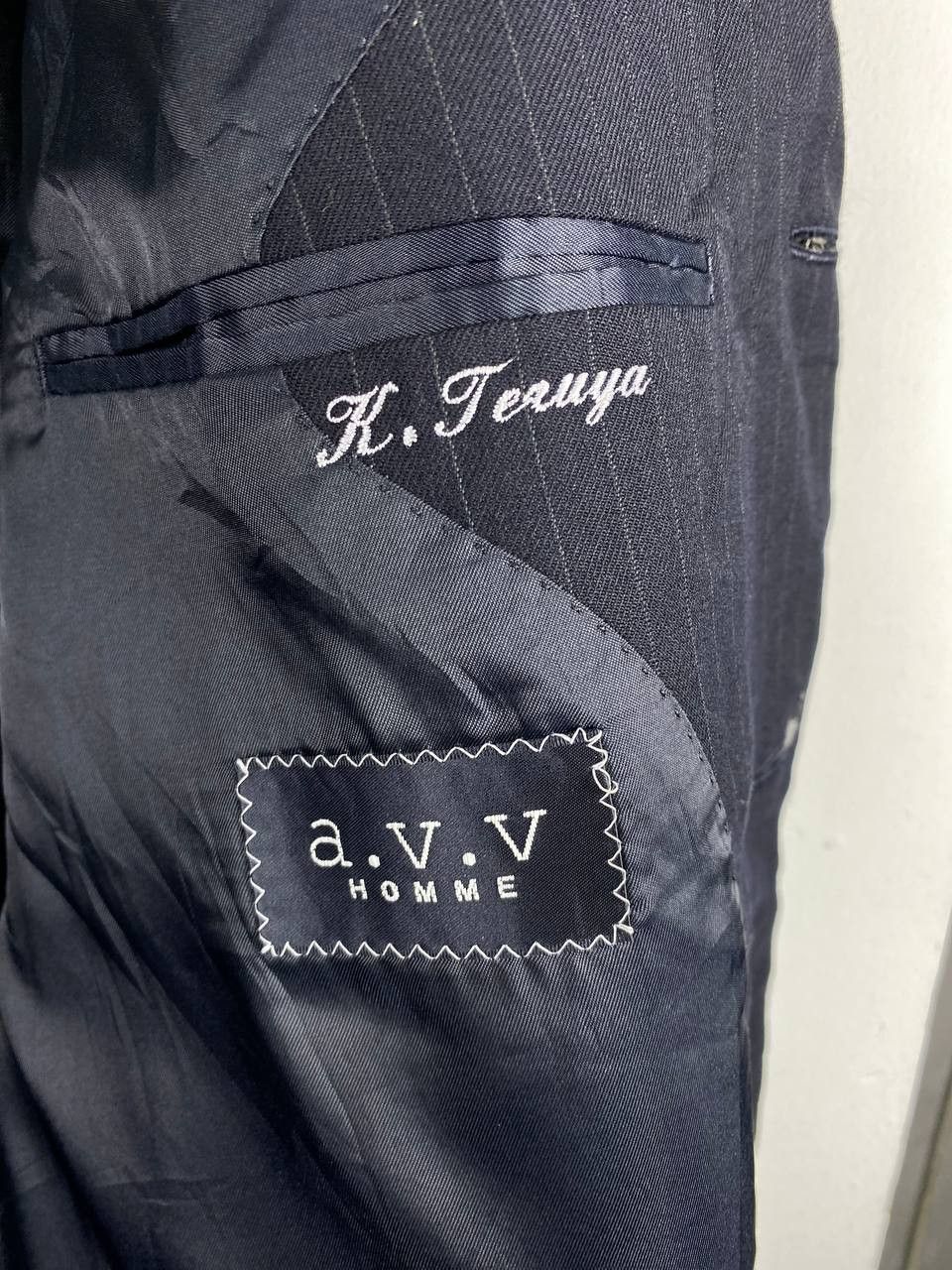 Designer × Japanese Brand a.v.v homme wool blazer jacket nice design Size US XXL / EU 58 / 5 - 5 Thumbnail