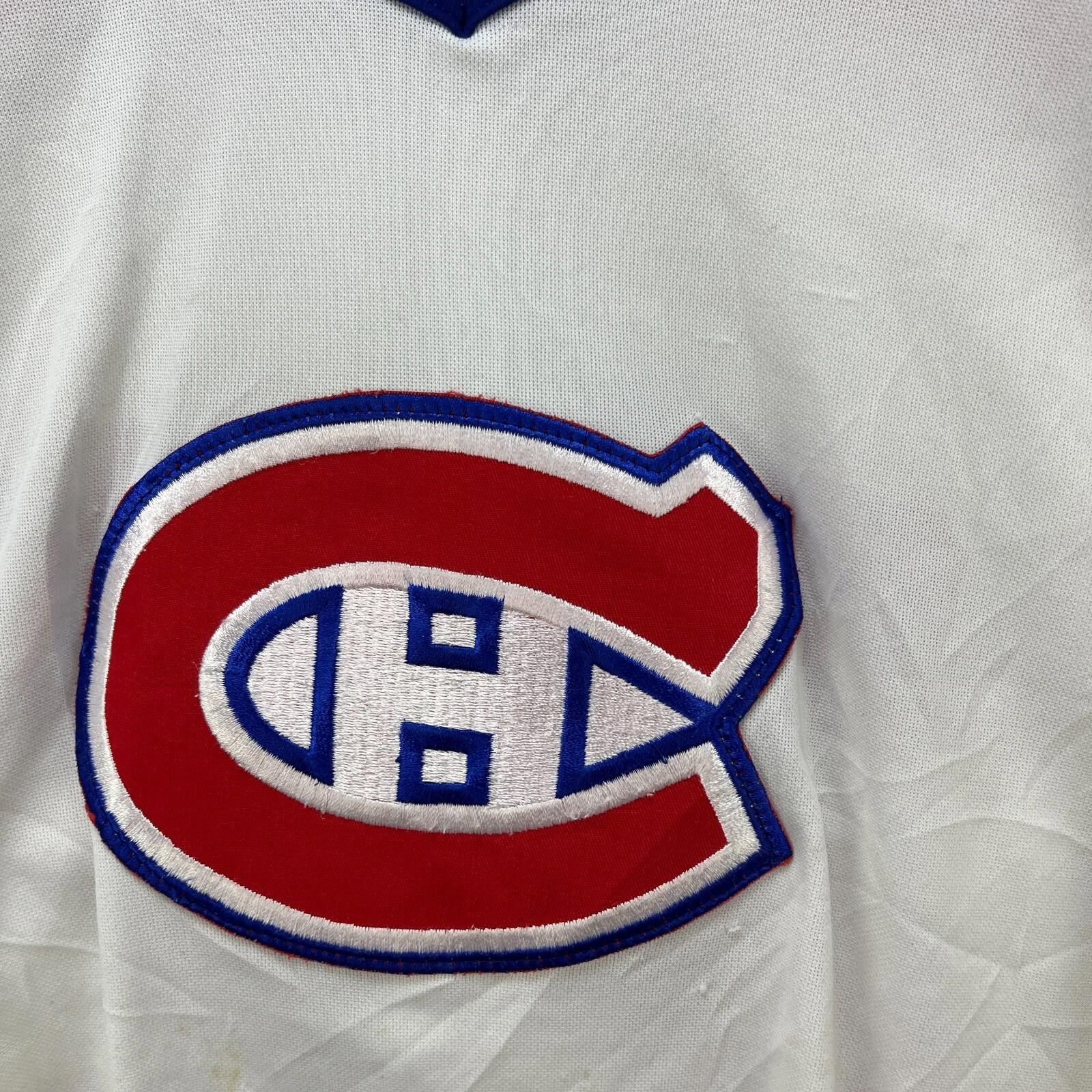 Ccm Vintage 90s Montreal Canadiens CCM Hockey Jersey #22 Large Size ONE SIZE - 3 Thumbnail