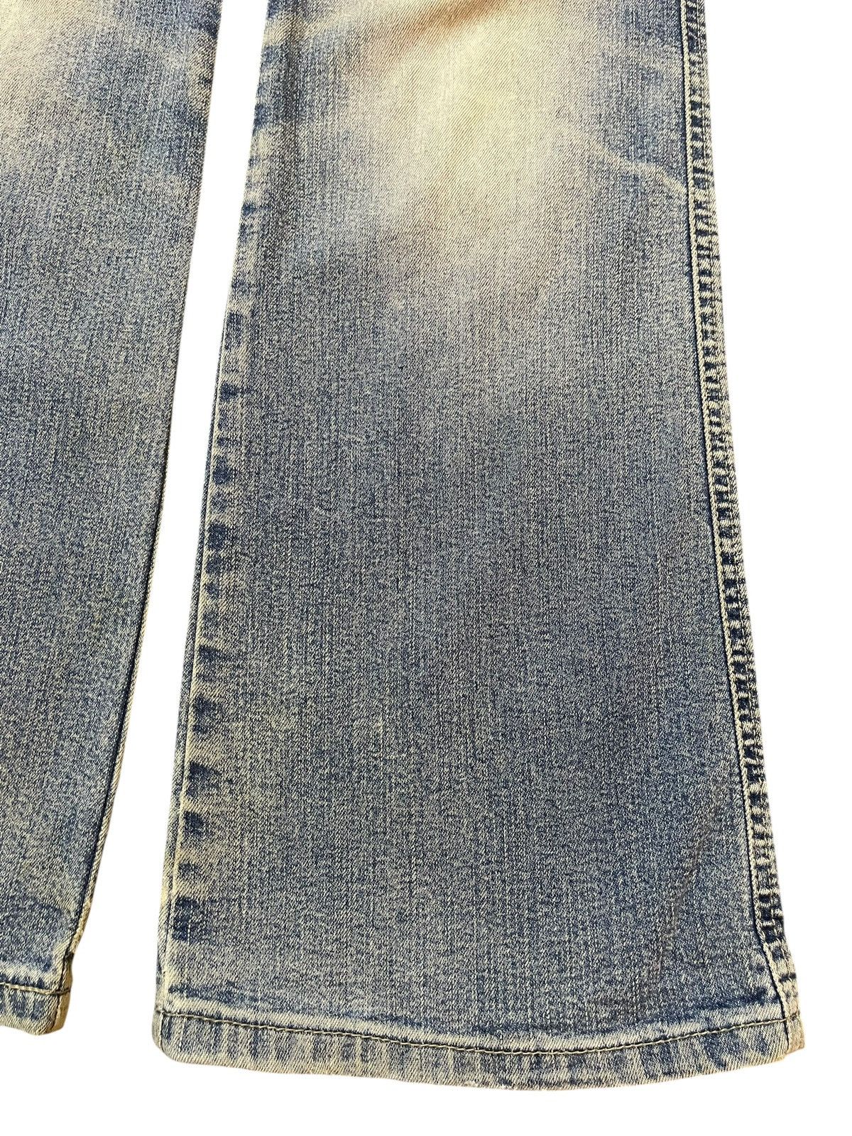 Diesel Vintage Diesel Industry Mud Wash Faded Style Wide Leg Jeans Size US 28 / EU 44 - 8 Thumbnail
