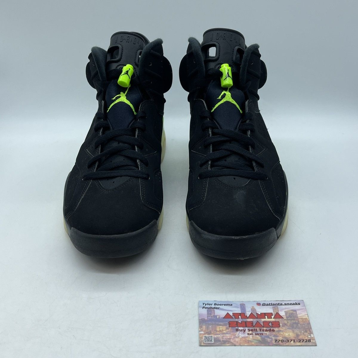 Jordan Brand Air Jordan 6 electric green Size US 10 / EU 43 - 2 Thumbnail