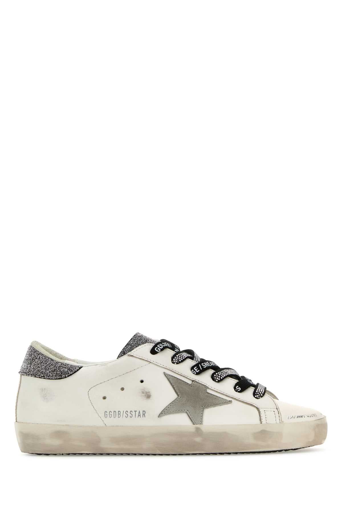 image of Golden Goose Multicolor Leather Superstar Sneakers, Women's (Size 5)
