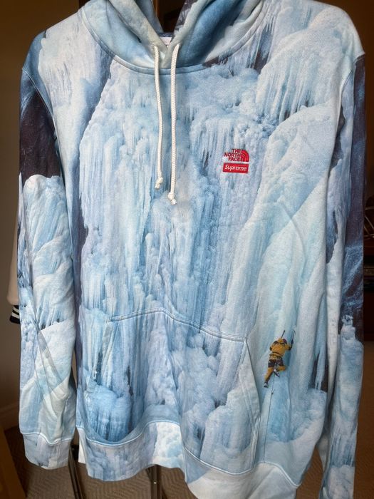 Supreme Supreme The North Face Ice Climb Hooded Sweatshirt | Grailed