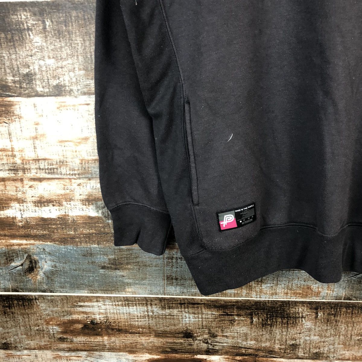 Japanese Brand × Vintage Power To The People Grey Sweatshirt #A1592 Size US M / EU 48-50 / 2 - 7 Thumbnail
