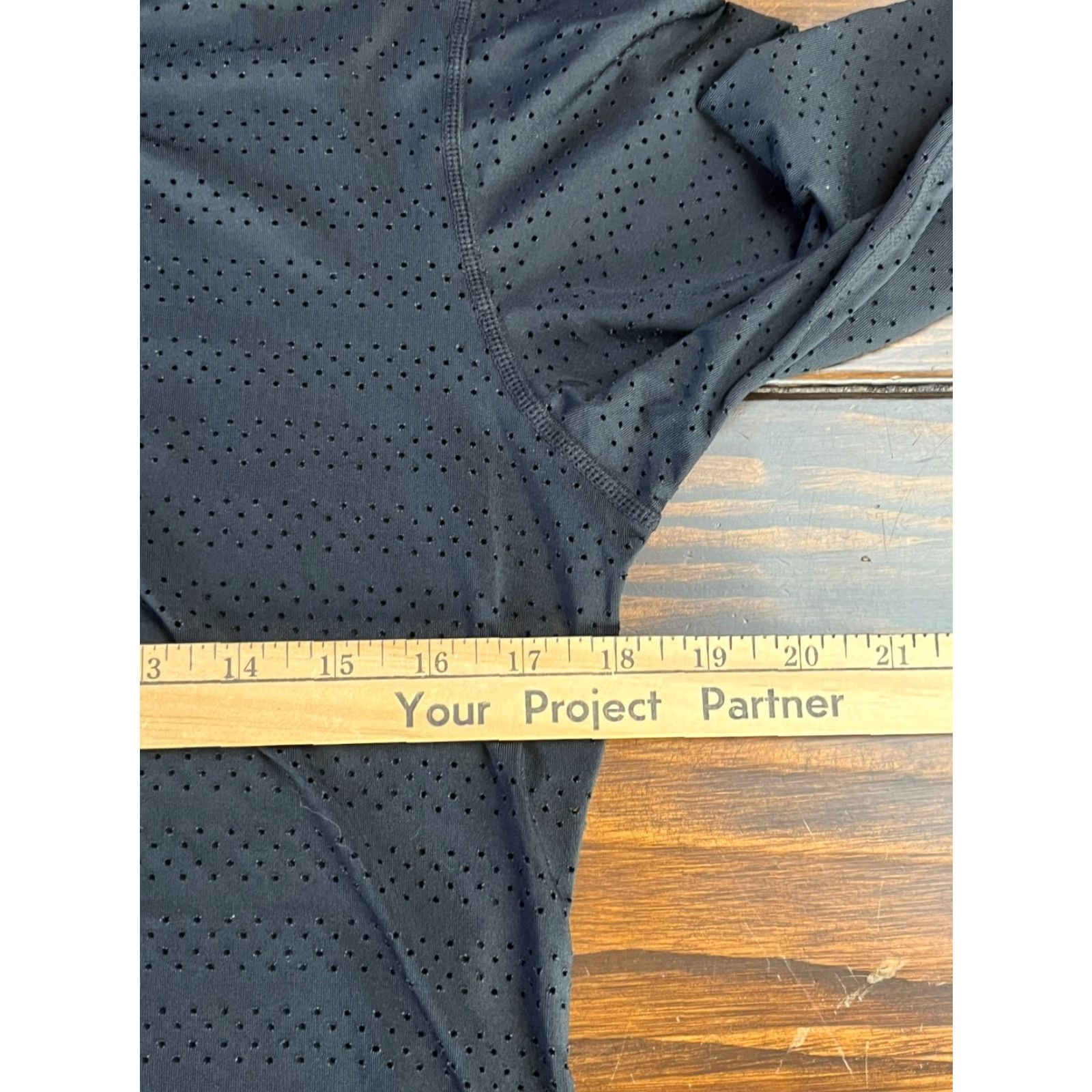 Vintage Zyia Active Shirt Women's Large Black Long Sleeve Activewear Pullover Crew Neck Modern Shirt Mens? Size L / US 10 / IT 46 - 4 Thumbnail