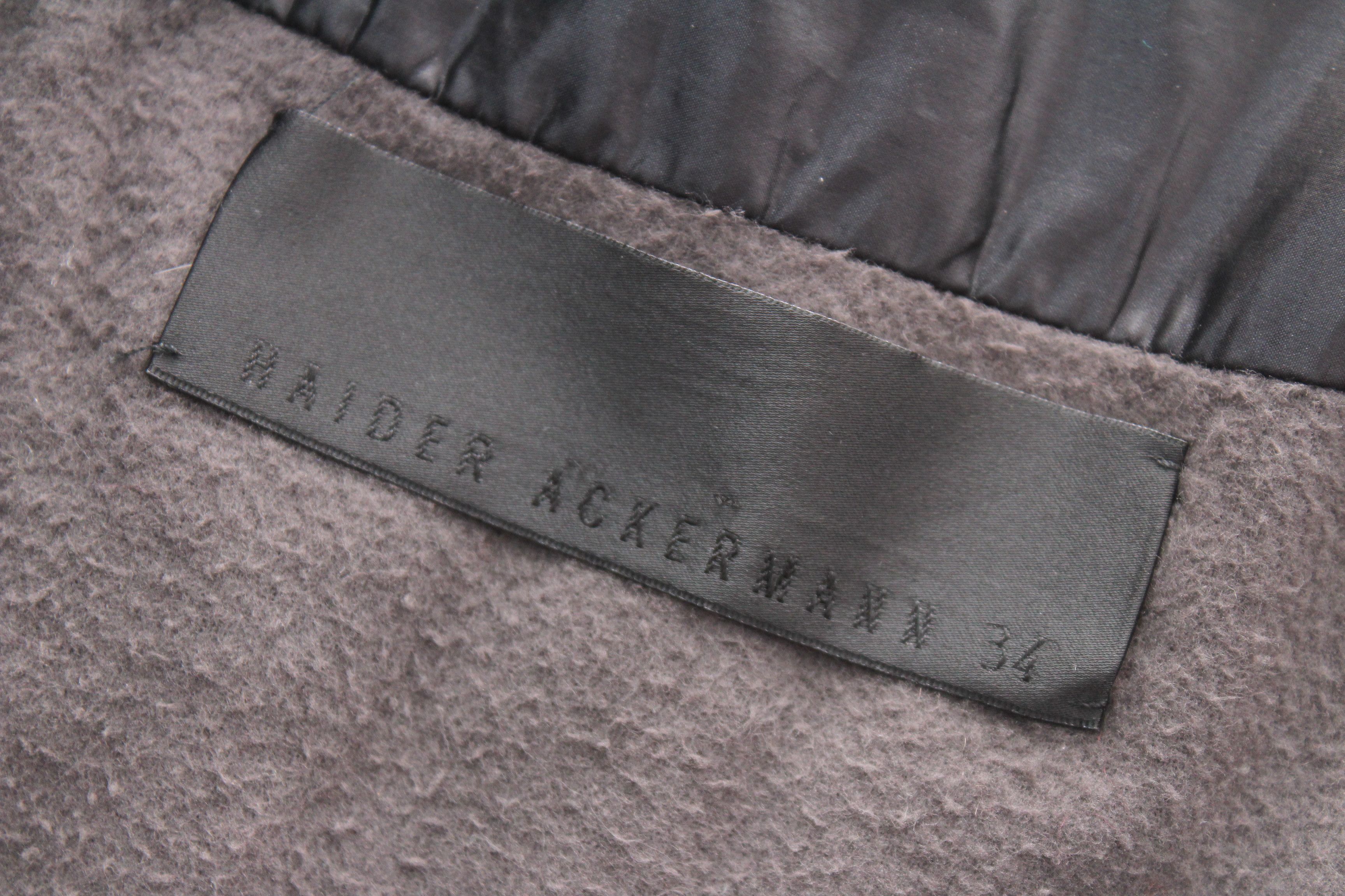 Haider Ackermann FW19 Haider Ackermann Quilted Nylon Suede Panel Jacket Sz 34 Size XS / US 0-2 / IT 36-38 - 19 Thumbnail