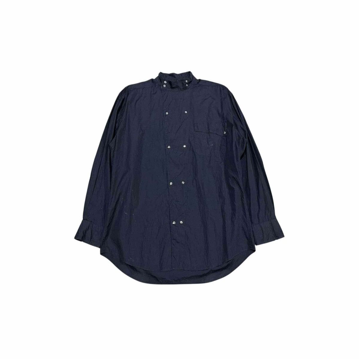 Thierry Mugler Archived 80s Thierry Mugler Double Breast Snap Button Shirt Size US XL / EU 56 / 4 - 5 Thumbnail