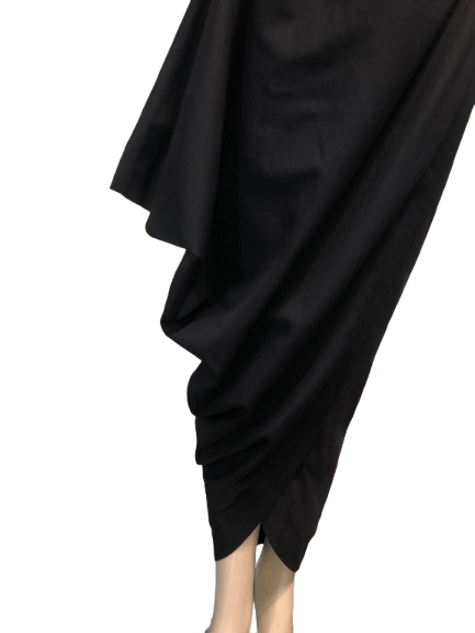 John Galliano 1987 Overlapped Wrap Skirt Size 28" / US 6 / IT 42 - 3 Thumbnail