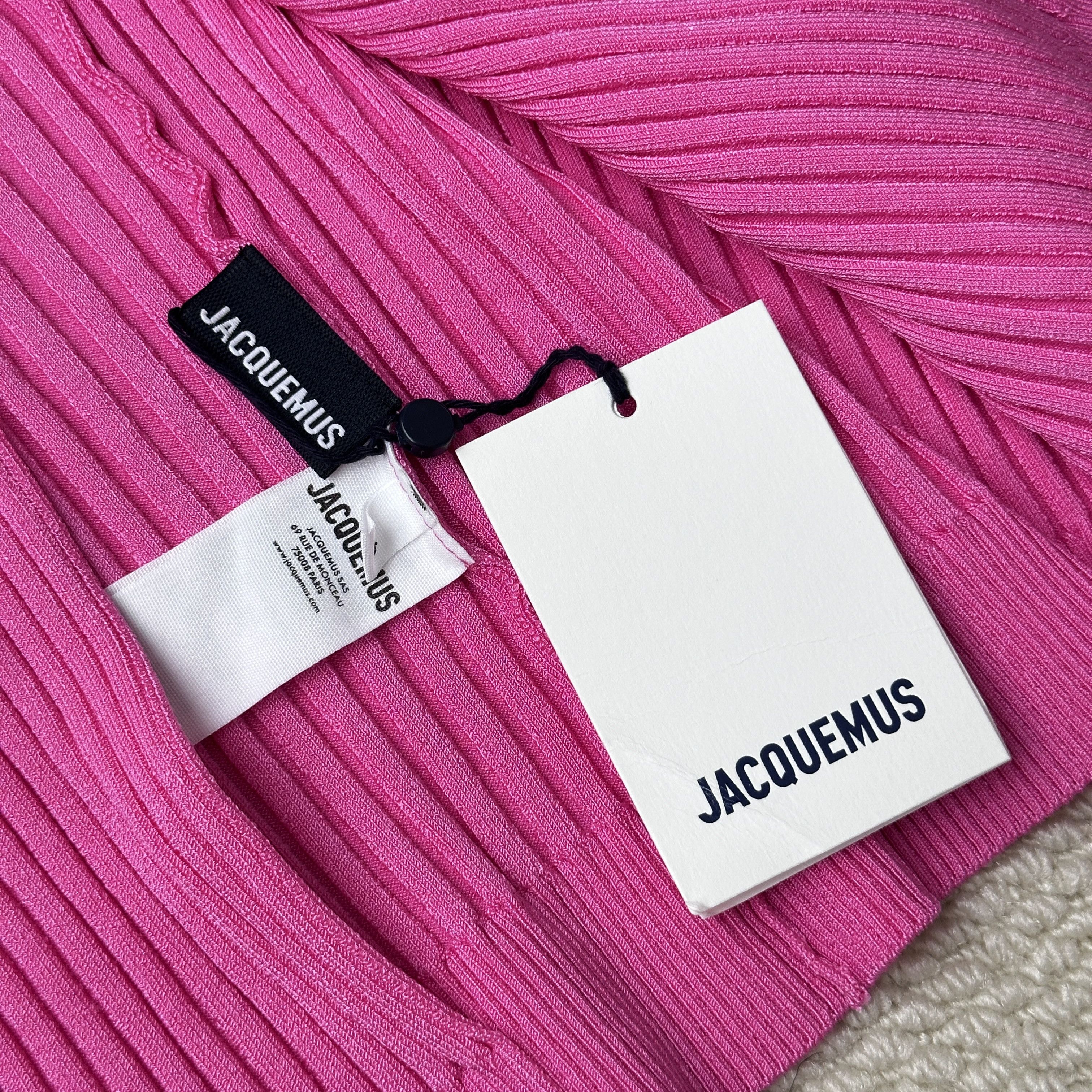 Jacquemus Jacquemus Logo Plaque Long-Sleeved Cardigan Size XS / US 0-2 / IT 36-38 - 8 Thumbnail