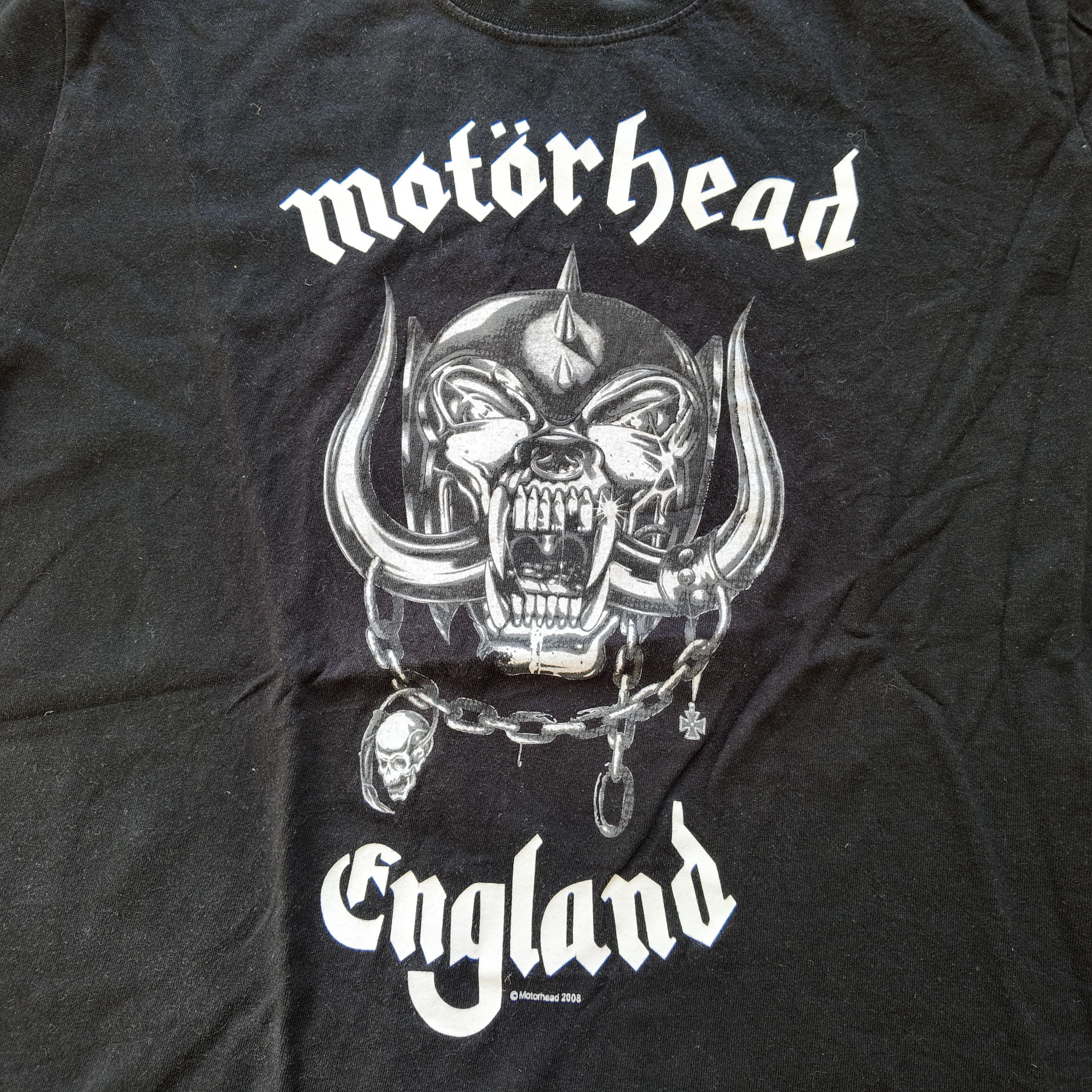 Bravado Motörhead England 2008 Official Band Tee XL Size US XL / EU 56 / 4 - 2 Thumbnail