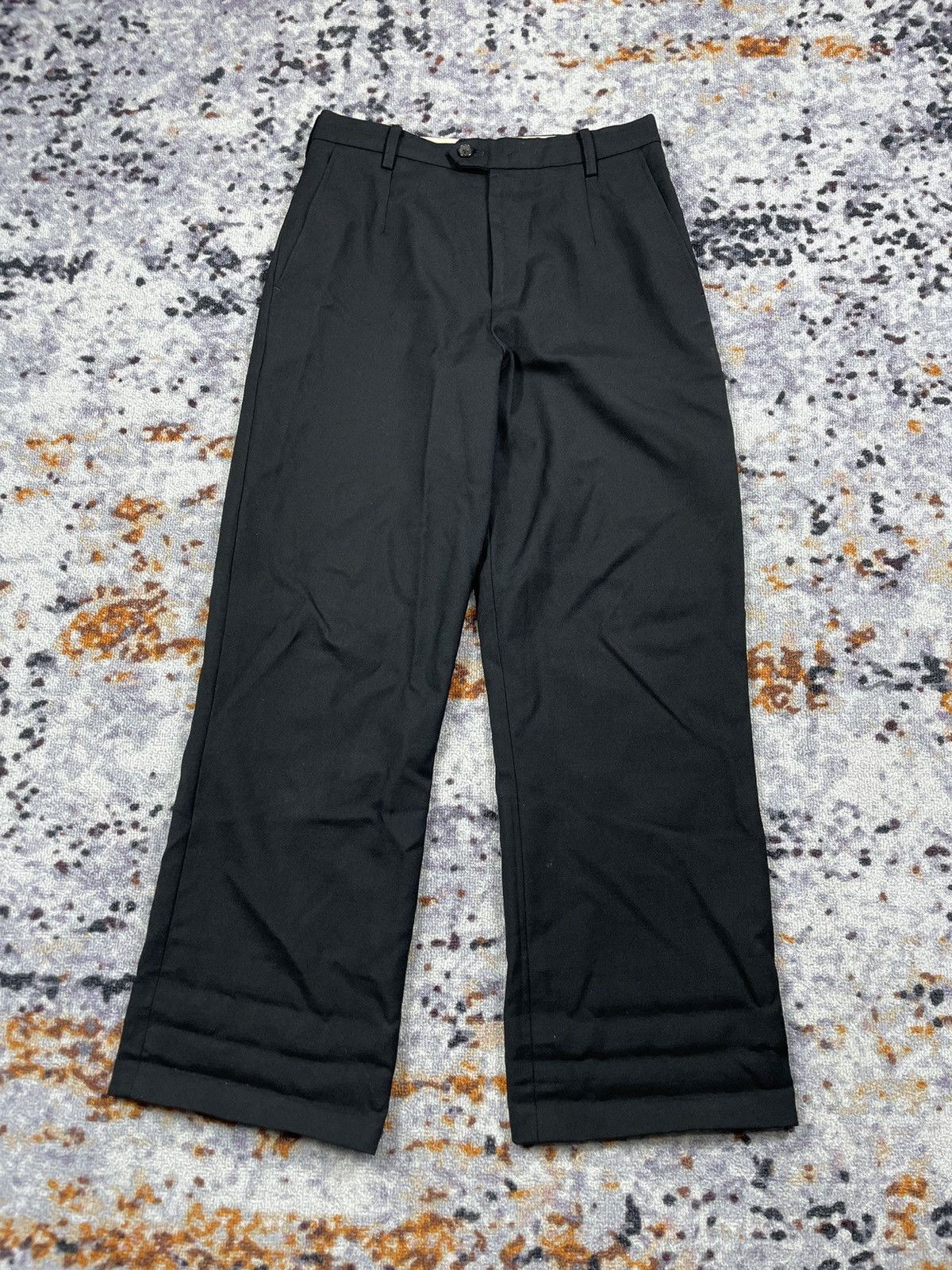 image of Margaret Howell England Mhl Pants Wool in Black, Men's (Size 29)