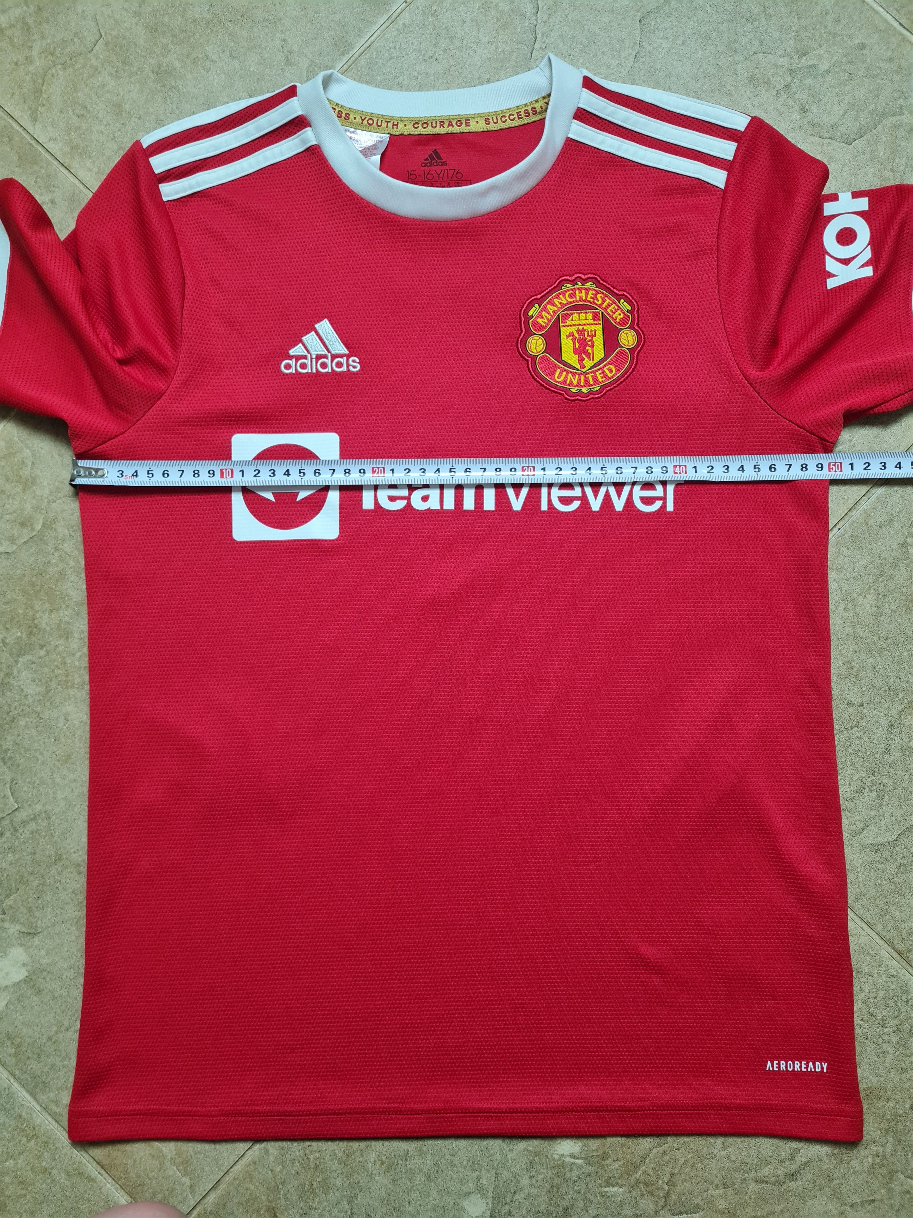 Adidas MANCHESTER UNITED ADIDAS 2021/2022 #7 RONALDO GR3778 Size US M / EU 48-50 / 2 - 8 Thumbnail