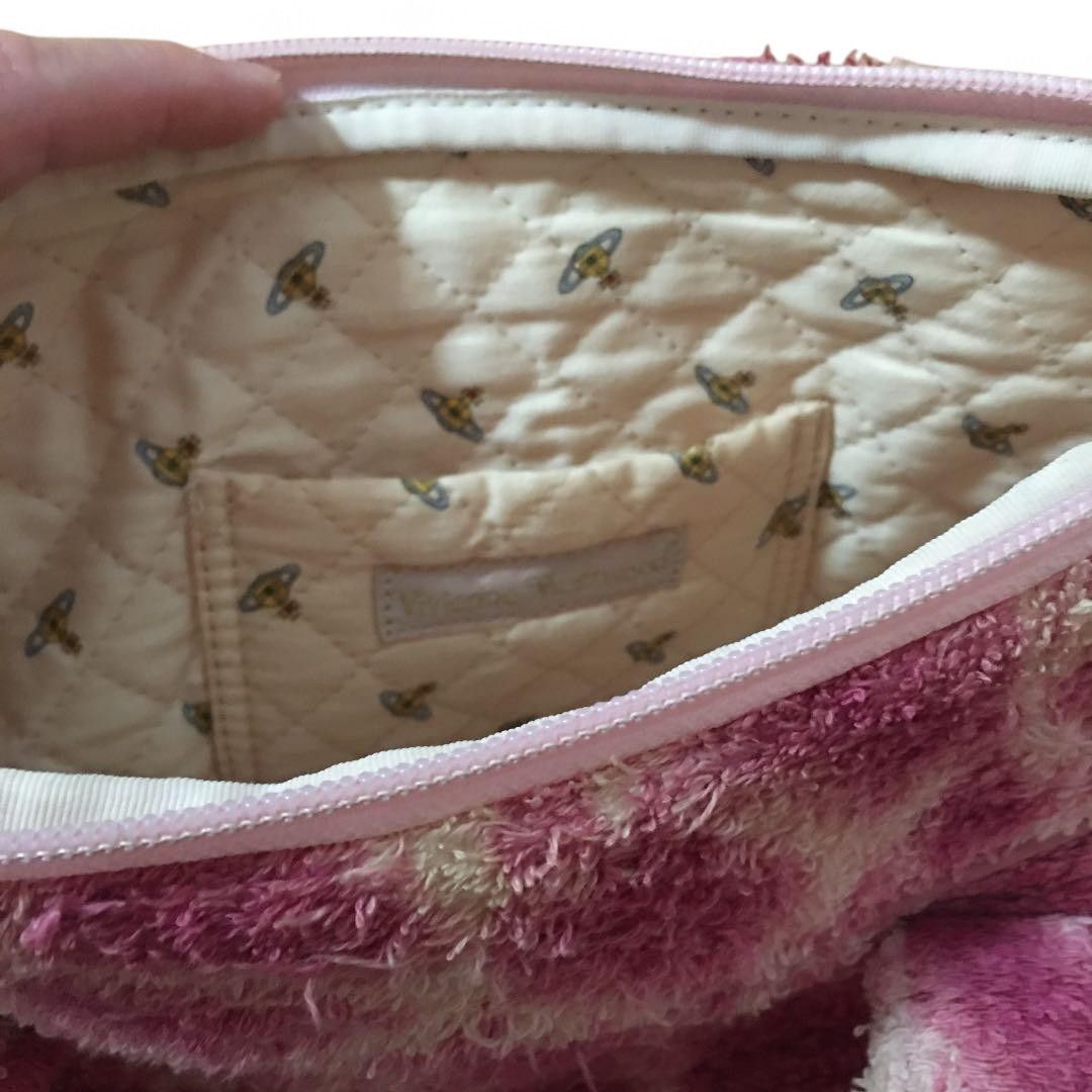 Vivienne Westwood Vivienne Westwood - Pink Canvas Orb Handbag 90s Vintage Size ONE SIZE - 3 Thumbnail