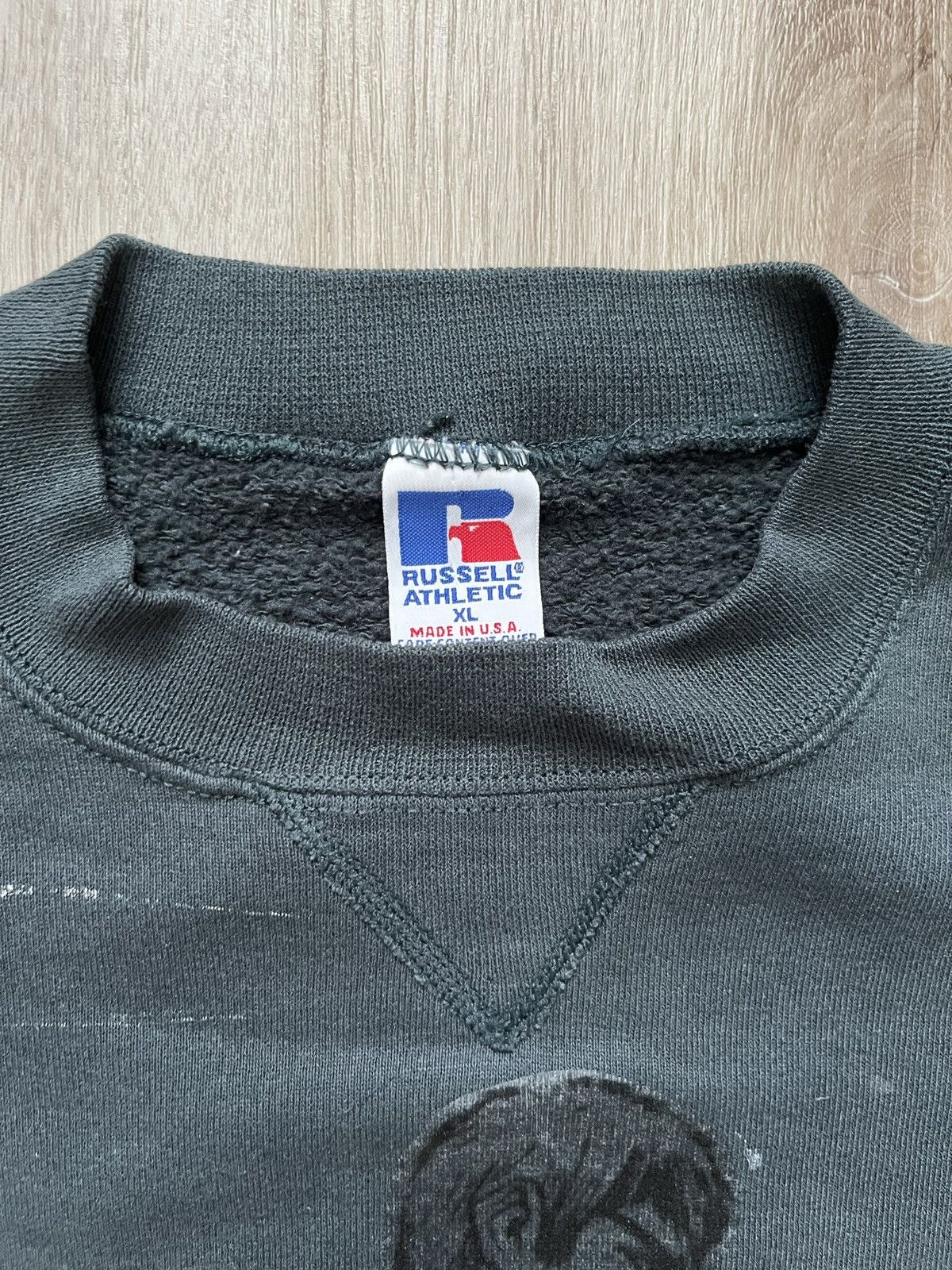 Russell Athletic Vintage 90's Russell Athletic Crewneck Size US XL / EU 56 / 4 - 2 Thumbnail