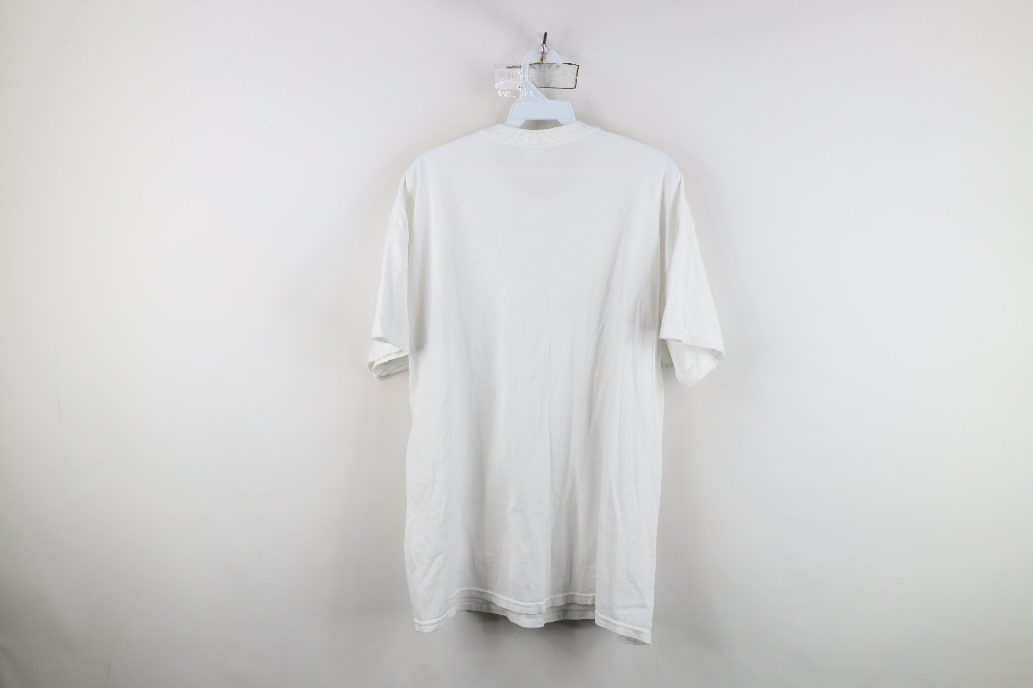 Vintage Vintage Y2K Streetwear Short Sleeve T-Shirt White Cotton Size US XL / EU 56 / 4 - 8 Thumbnail
