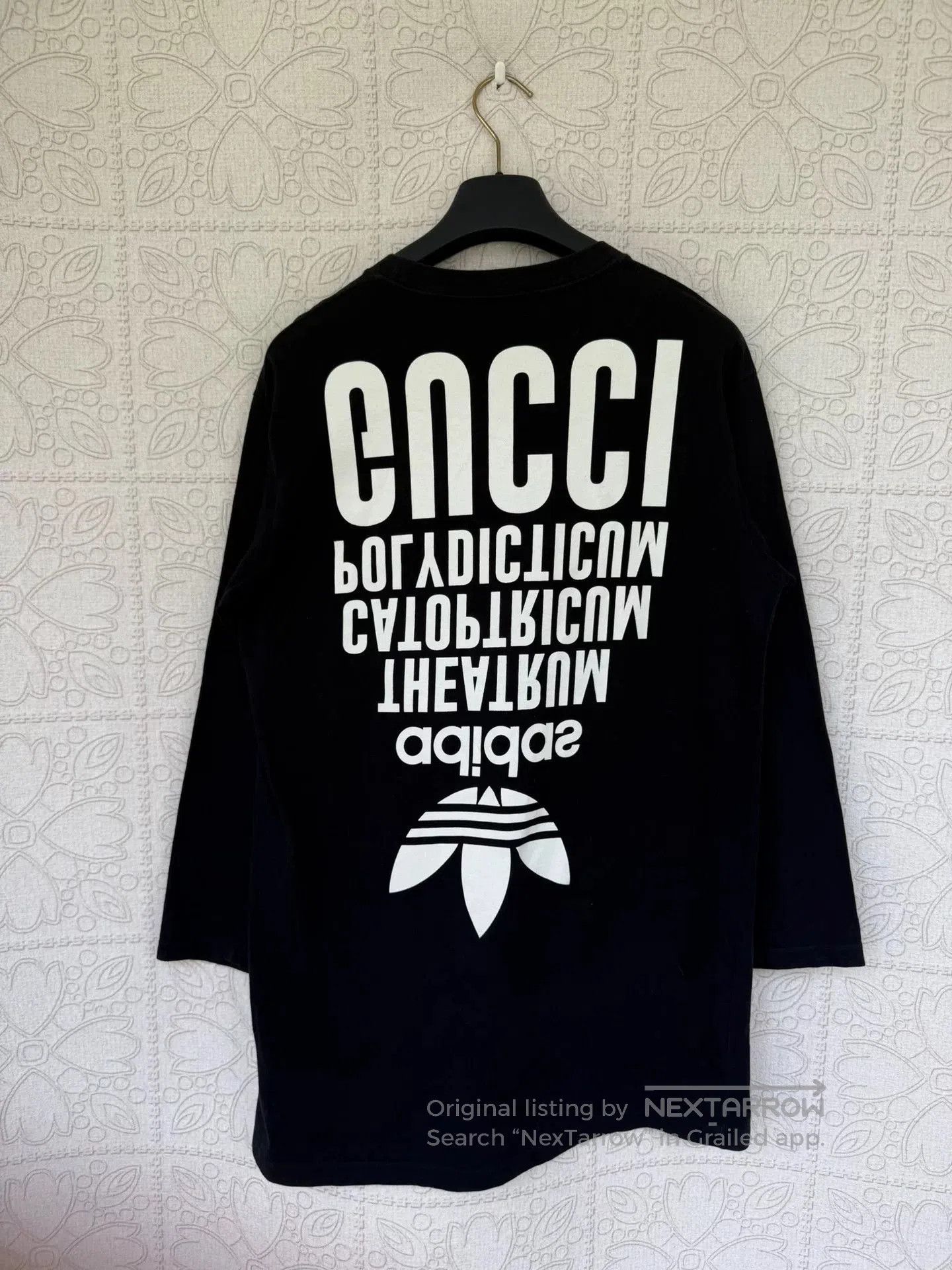 Gucci gucci x adidas long sleeve collaboration top. Size US XXS / EU 40 - 3 Thumbnail