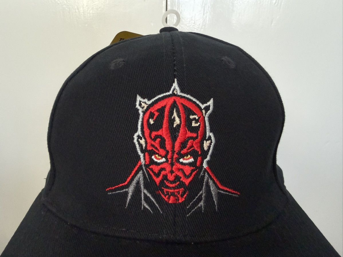 Star Wars DARTH MAUL STAR WARS EPISODE ONE PHANTOM MENACE CAP HAT 90S Size ONE SIZE - 4 Thumbnail