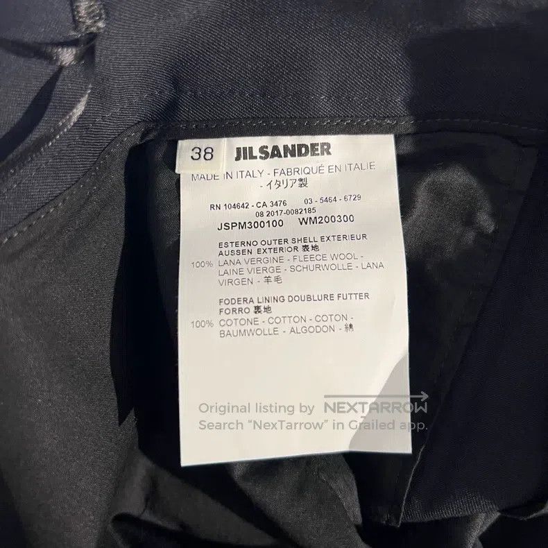 Jil Sander Jil Sander size 38 Women's Black Dress Pants Size 37" - 6 Thumbnail