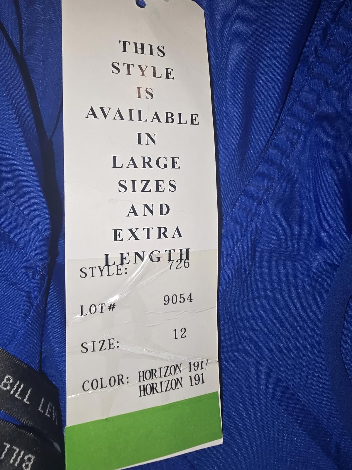Designer Chic Blue Halter Dress Size XL / US 12-14 / IT 48-50 - 3 Thumbnail