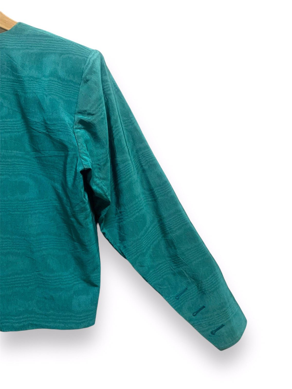 Vintage × Yves Saint Laurent Vintage Yves Saint Lauren Crop Top Blazzer coat Size S / US 4 / IT 40 - 12 Thumbnail