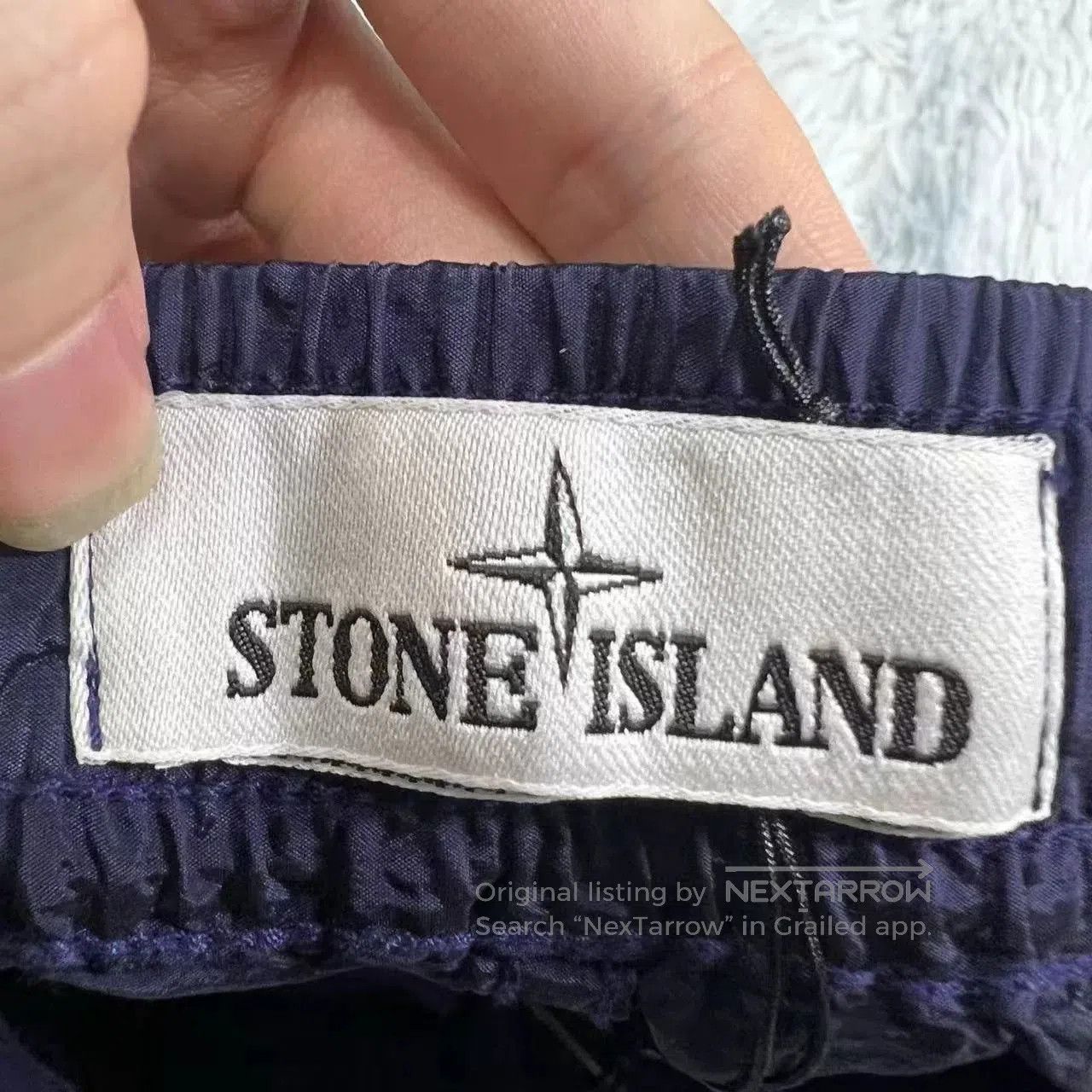 Stone Island Stone Island Metallic Nylon Shorts. Size US 30 / EU 46 - 3 Thumbnail