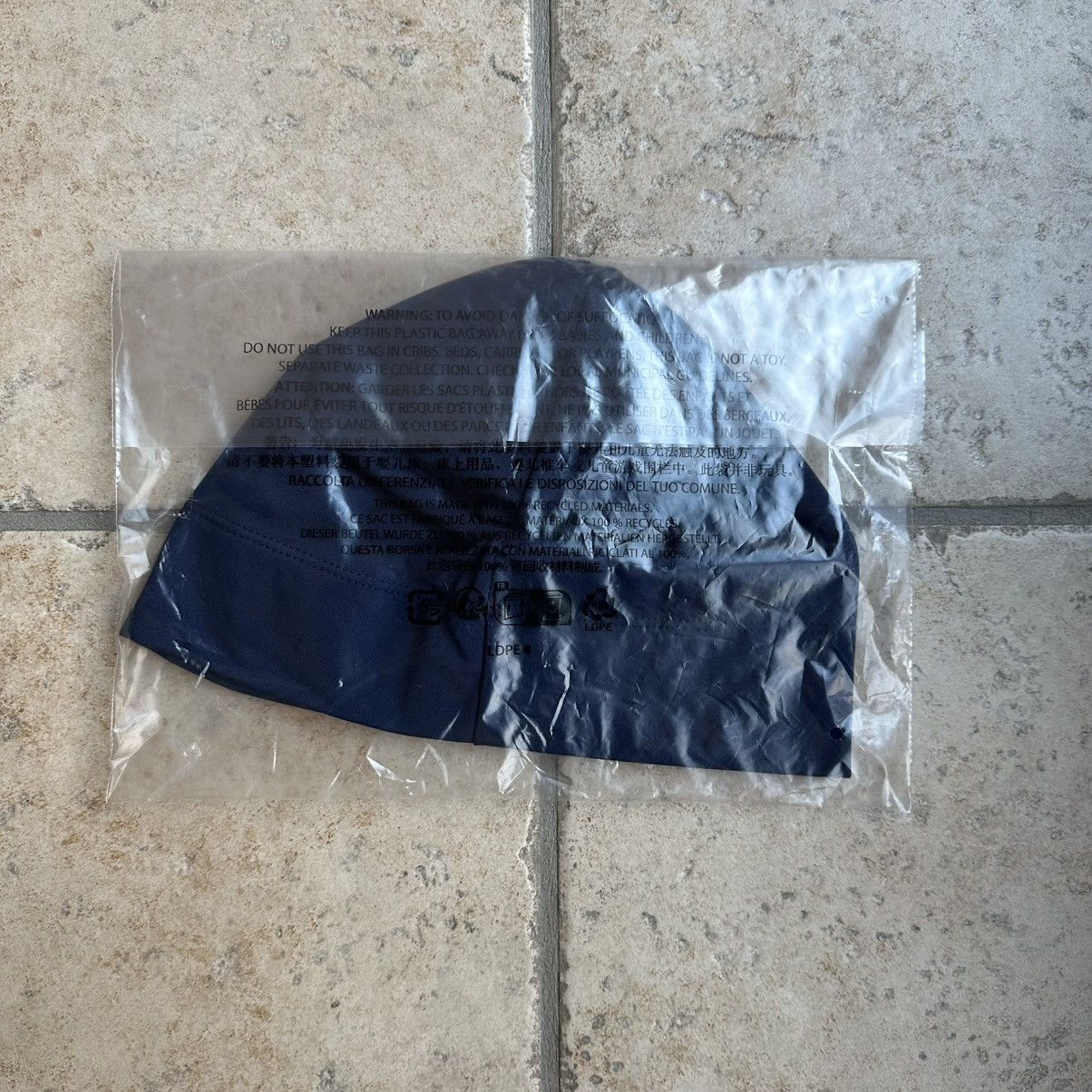 Supreme Supreme Base Layer Beanie Navy Size ONE SIZE - 3 Thumbnail