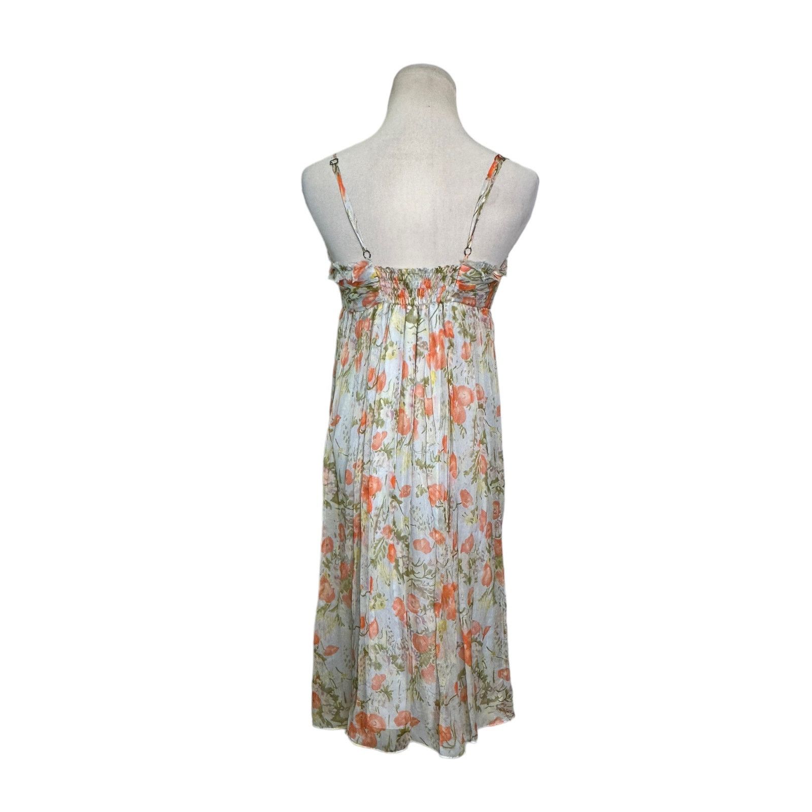 Rebecca Taylor Rebecca Taylor floral 100% silk sleeveless dress Sz 4 Size S / US 4 / IT 40 - 3 Thumbnail