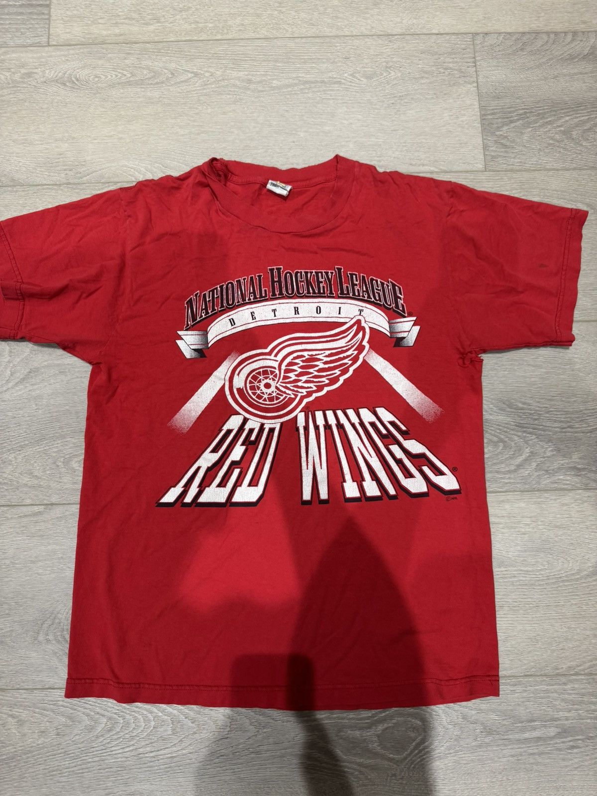 NHL × Vintage Vintage Baggy Red Wings NHL Tee Size US L / EU 52-54 / 3 - 1 Thumbnail