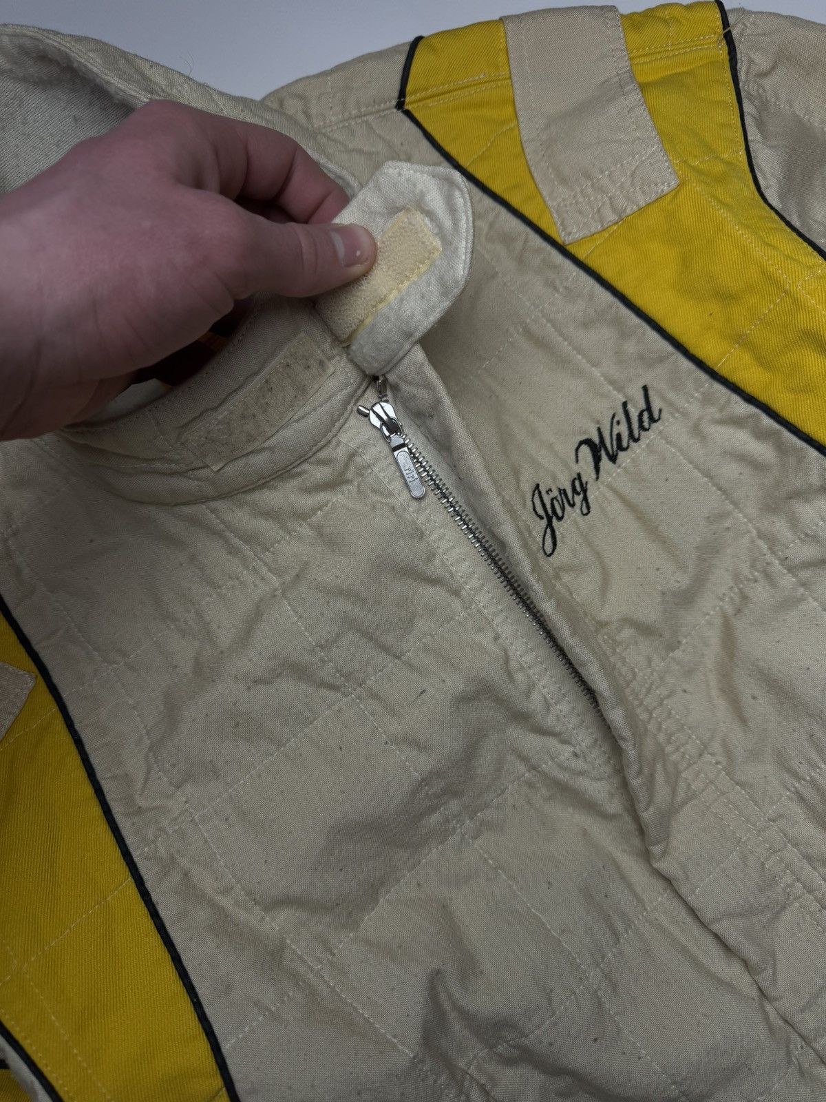 Japanese Brand Vintage 80s Nomex Racing Suit Jumpsuit w/ riri Zippers Size US L / EU 52-54 / 3 - 7 Thumbnail