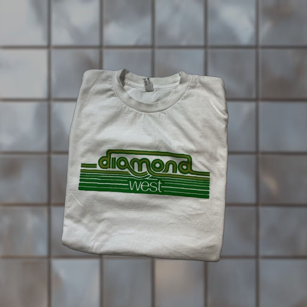 Los Angeles Apparel Los Angeles Apparel Diamond West Records Music Sounds White S/S T-Shirt L Mens Graphic Angel Decade 90s Size US L / EU 52-54 / 3 - 1 Thumbnail