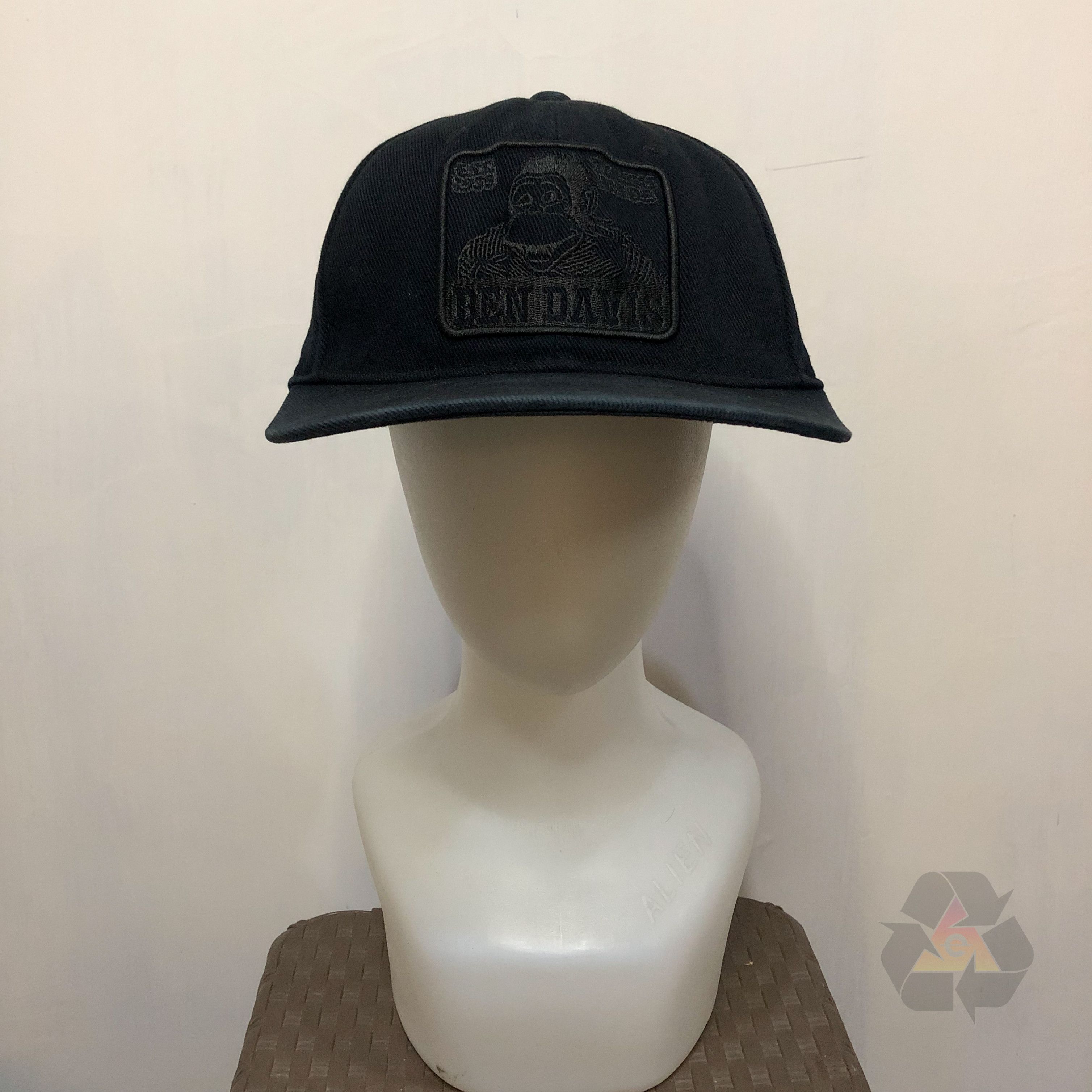 Ben Davis Ben Davis Cap Black On Black Logo Vintage Size ONE SIZE - 2 Thumbnail