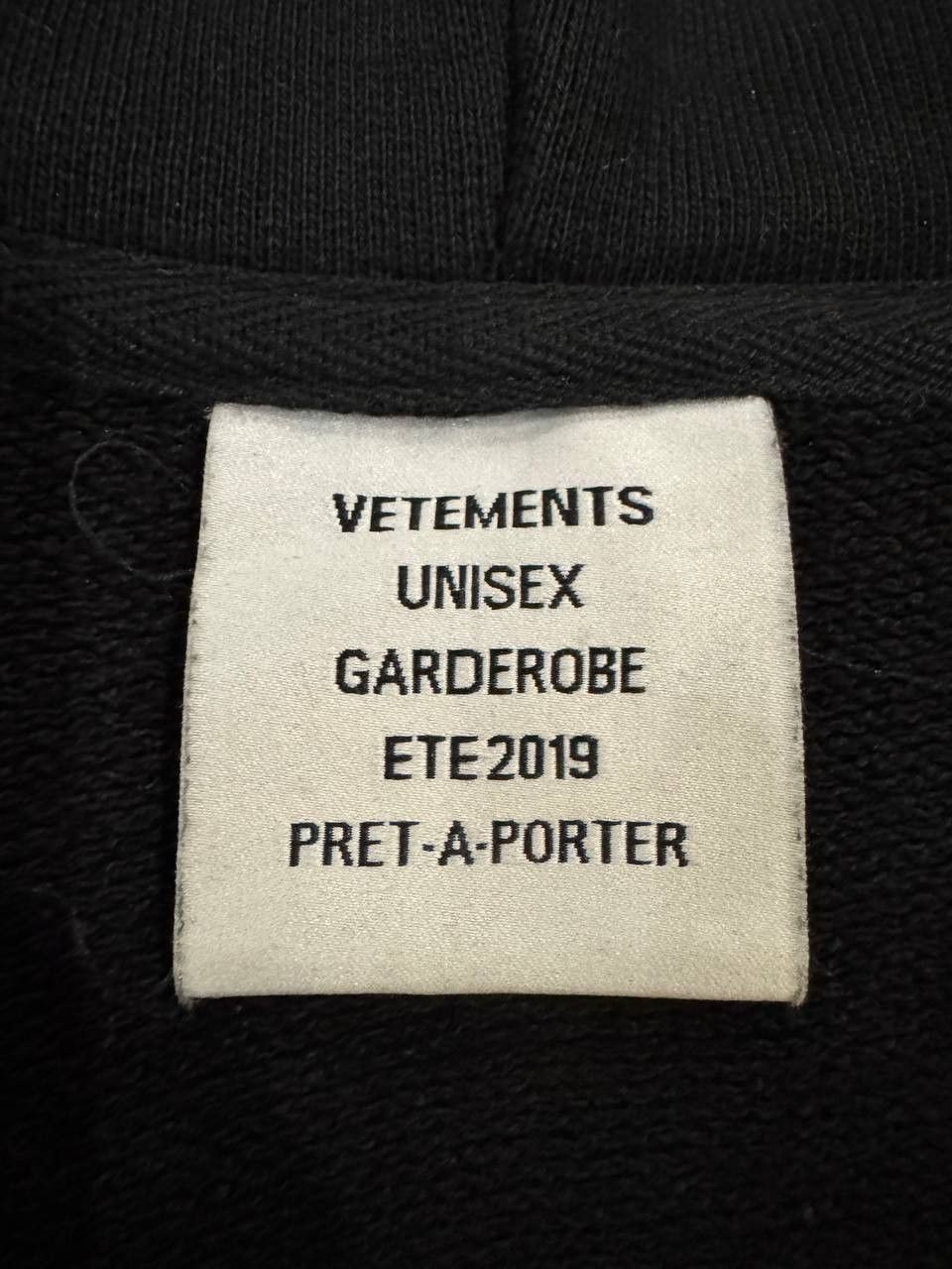Vetements Black Target Hoodie Size US M / EU 48-50 / 2 - 4 Thumbnail