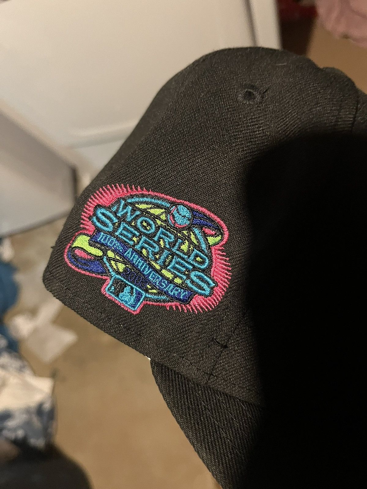 New Era × Vintage Miami Marlins Fitted w/100th WorldSeriesAnniversary Patch Size ONE SIZE - 2 Thumbnail