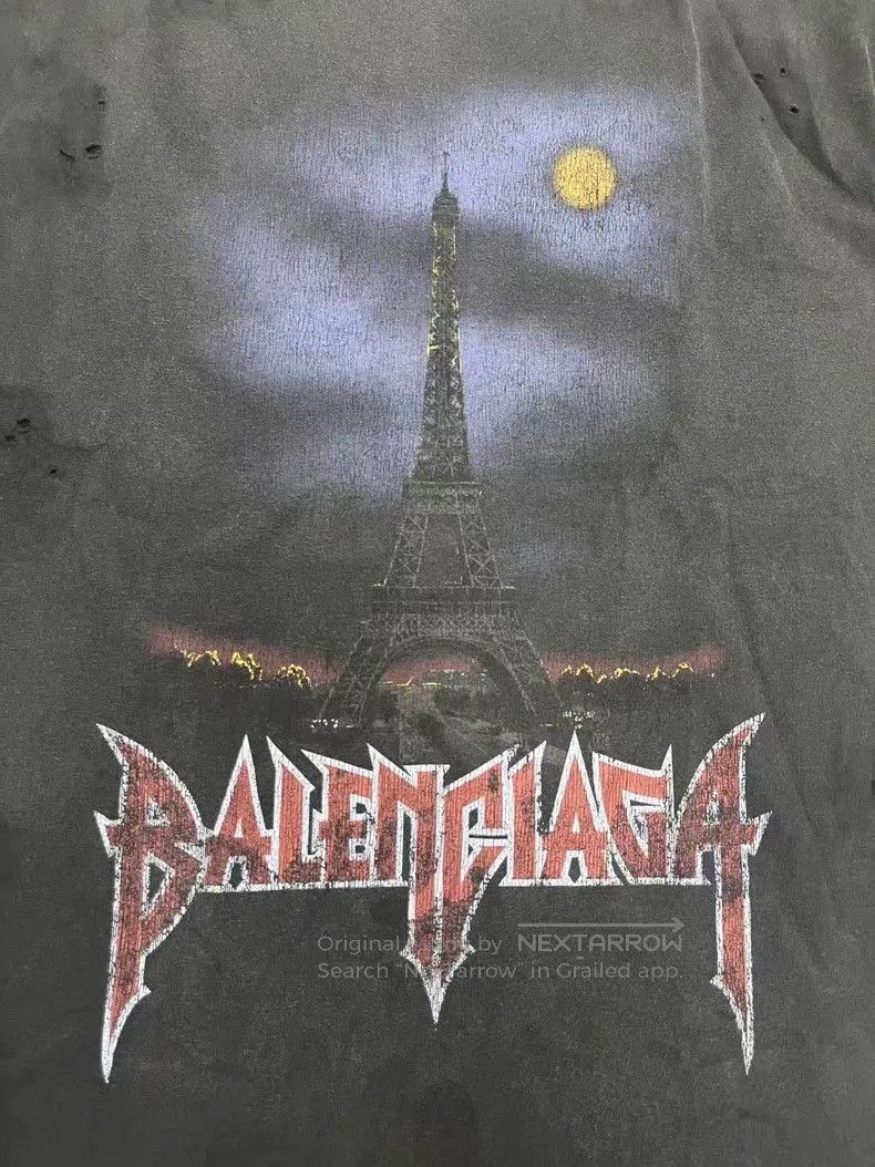 Balenciaga Balenciaga Letter Print Short Sleeve T. Size US M / EU 48-50 / 2 - 3 Thumbnail