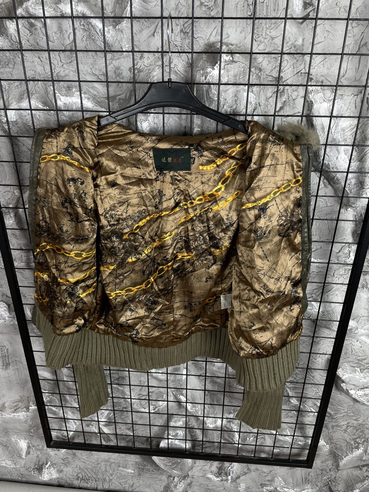 If Six Was Nine Y2K Punk Soft Fur / Knit Jacket LGB Kmrii Rick Owens Style Size US S / EU 44-46 / 1 - 9 Thumbnail